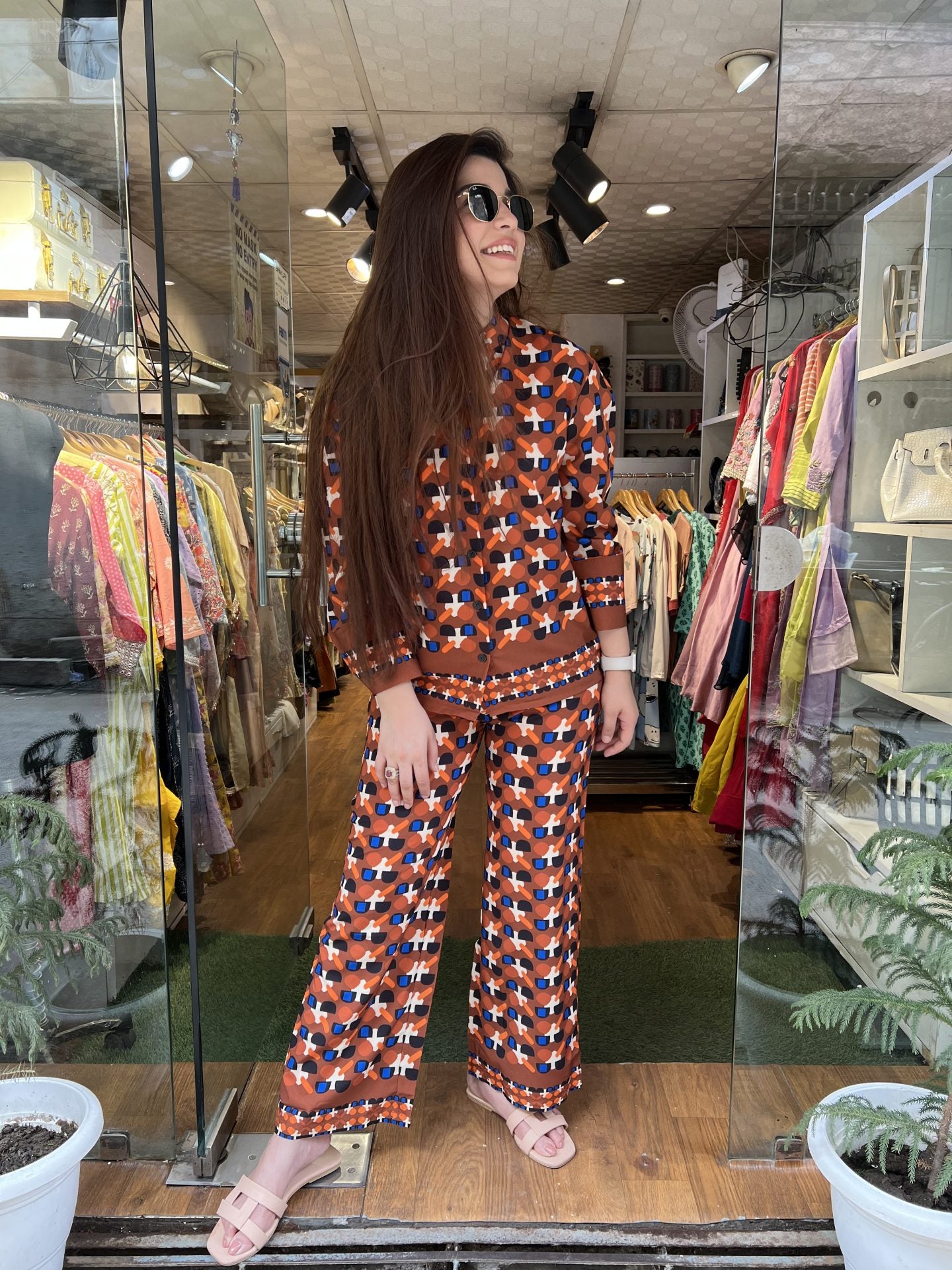 Persia Printed Cord Set