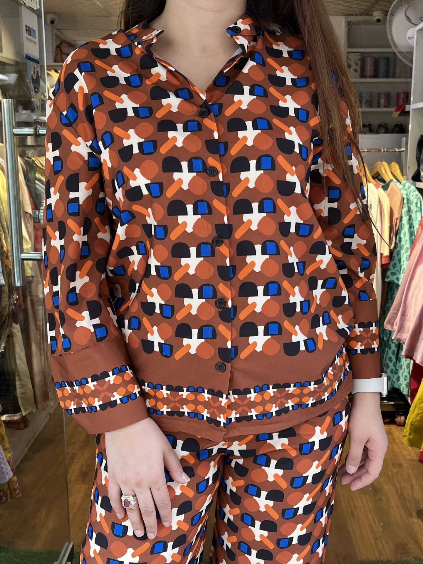 Persia Printed Cord Set