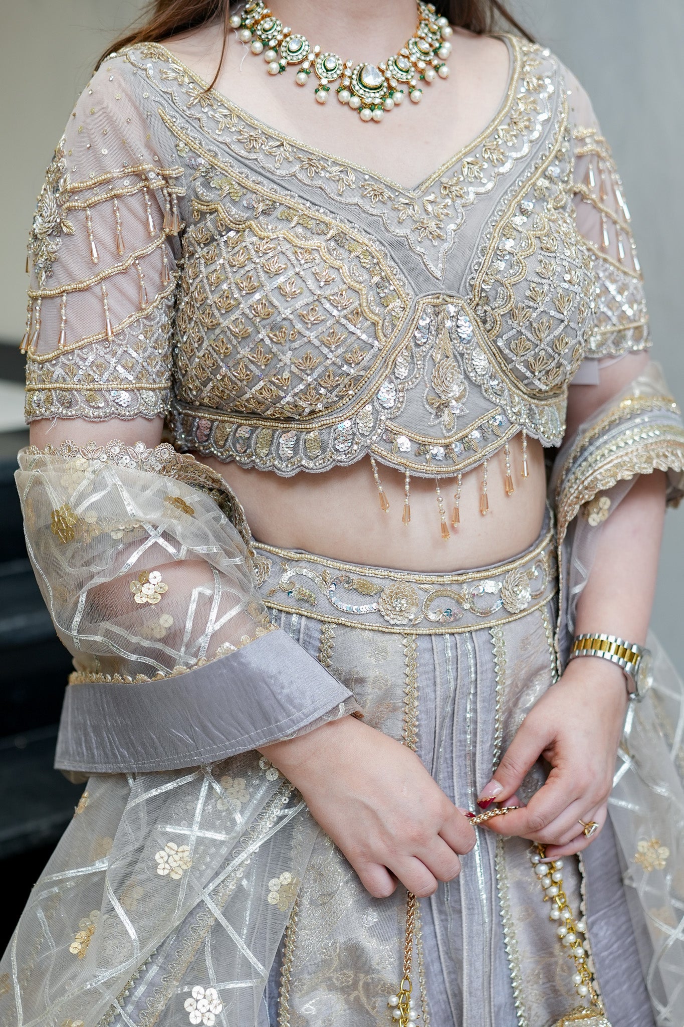 Chand Banarasi Voluminous Lehenga
