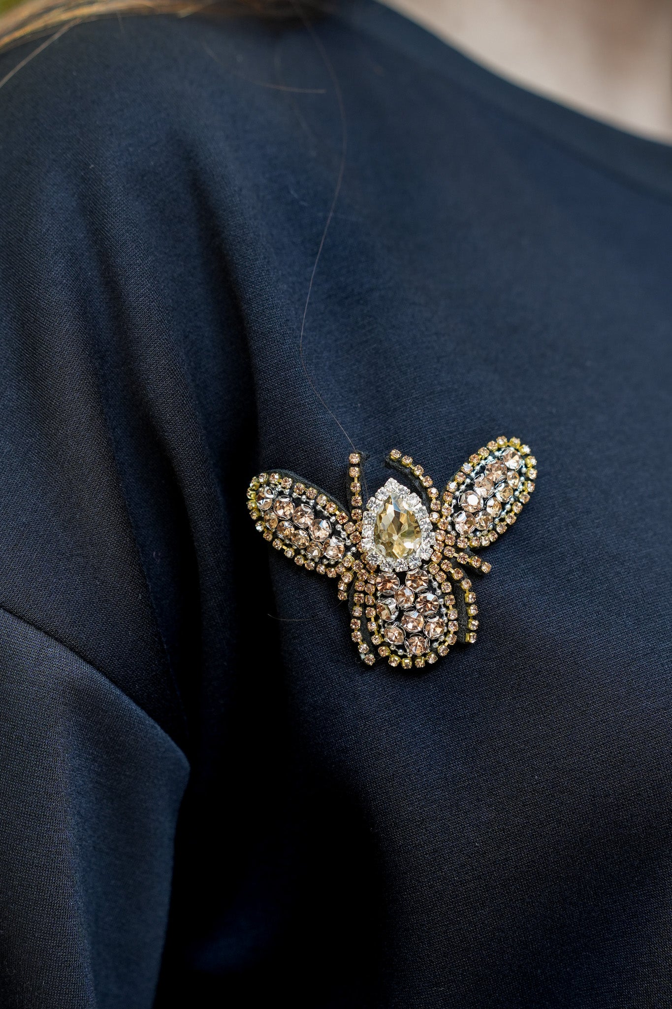 Bee Embellished Sweatshirt