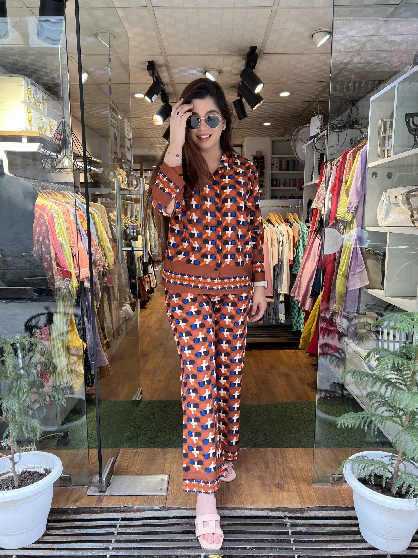 Persia Printed Cord Set