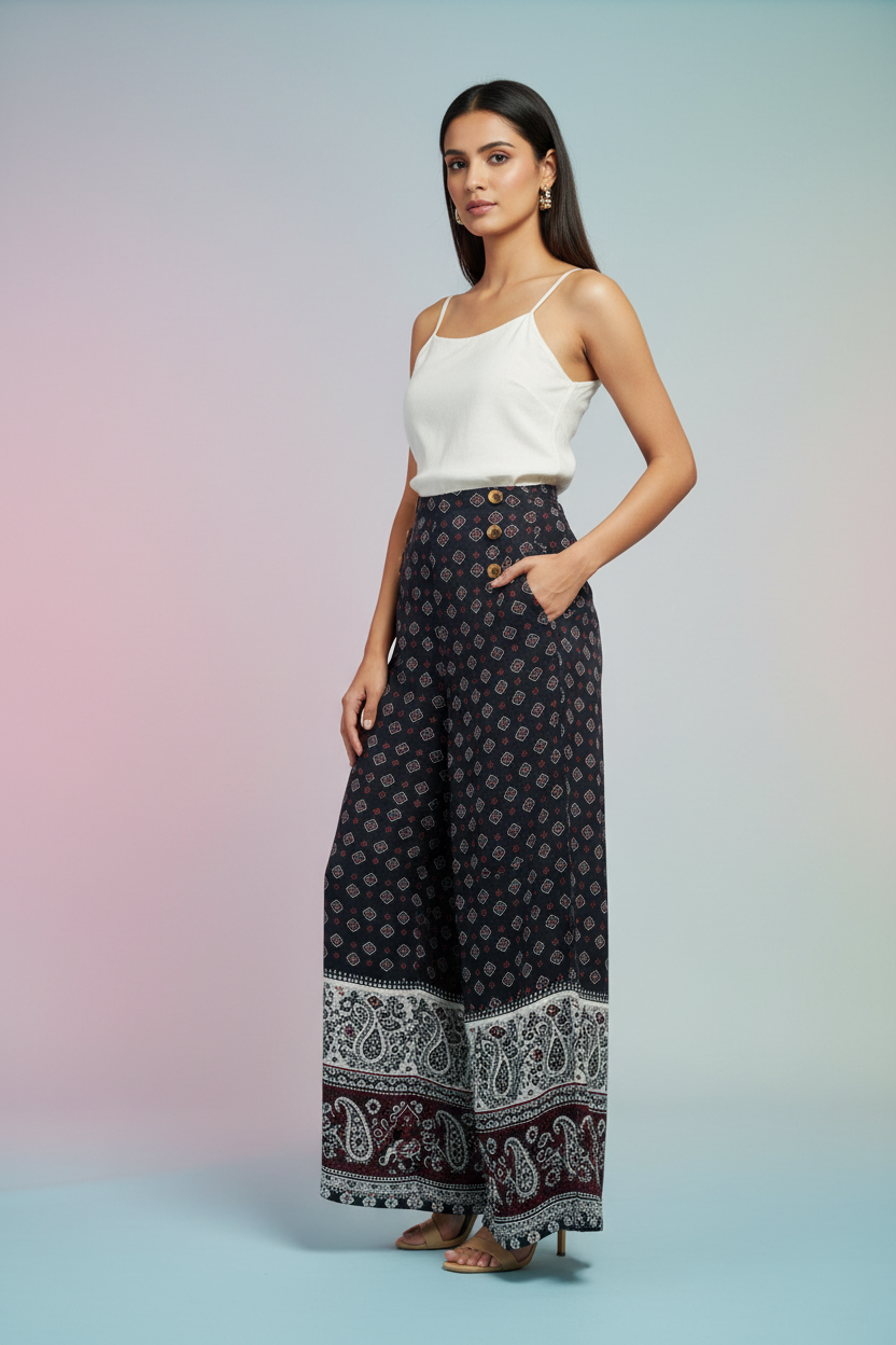 Printed Long Pants