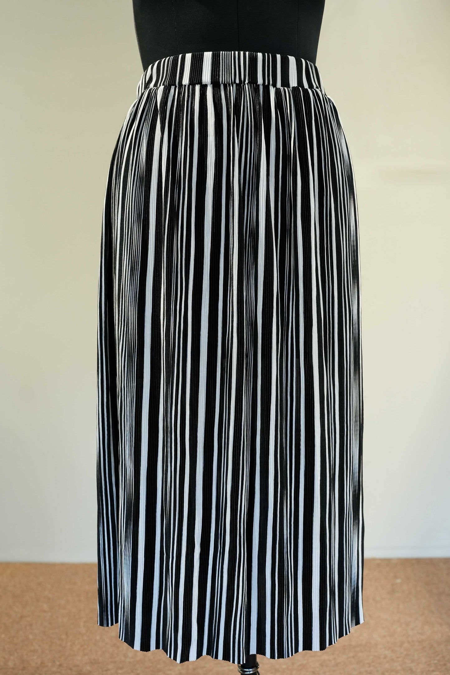 Long Striped Skirt