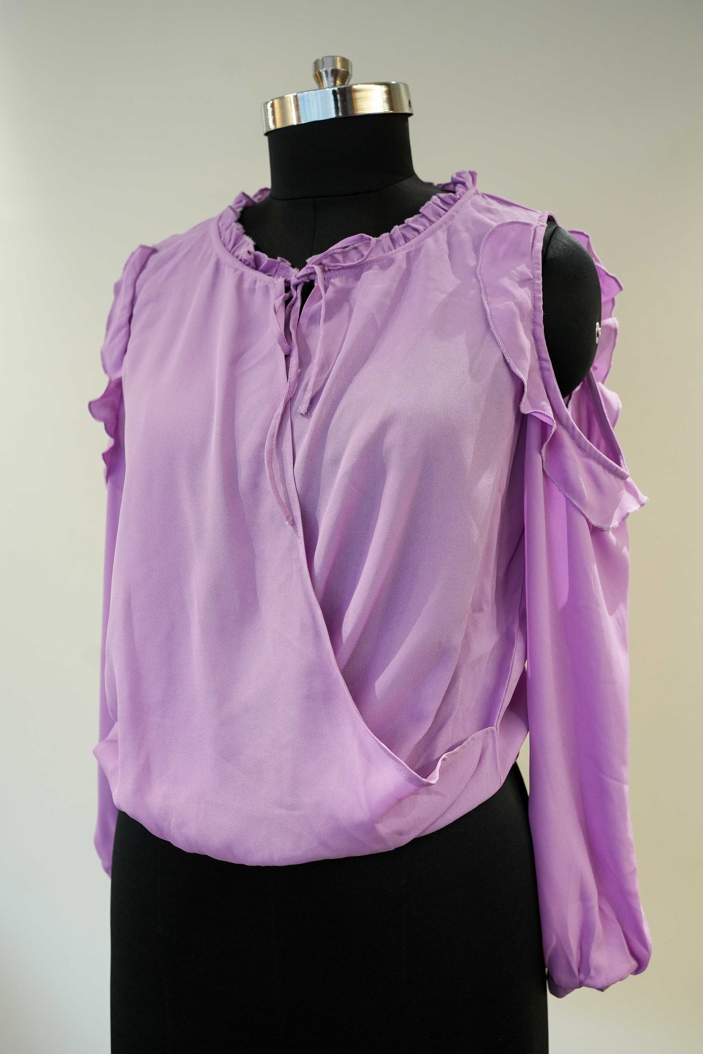 Lavender Full Sleeves Top