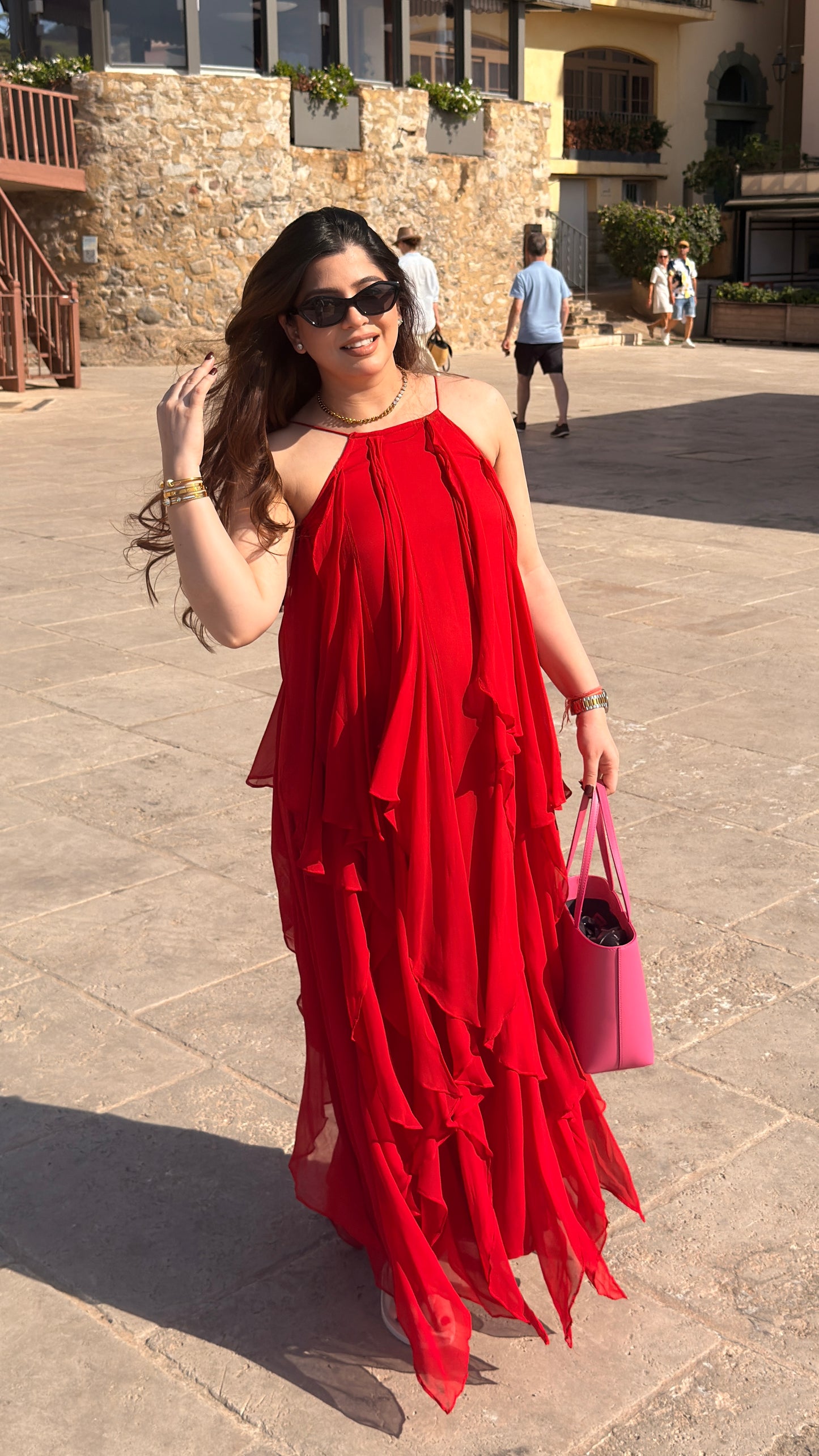 Tropez Ruffle Dress