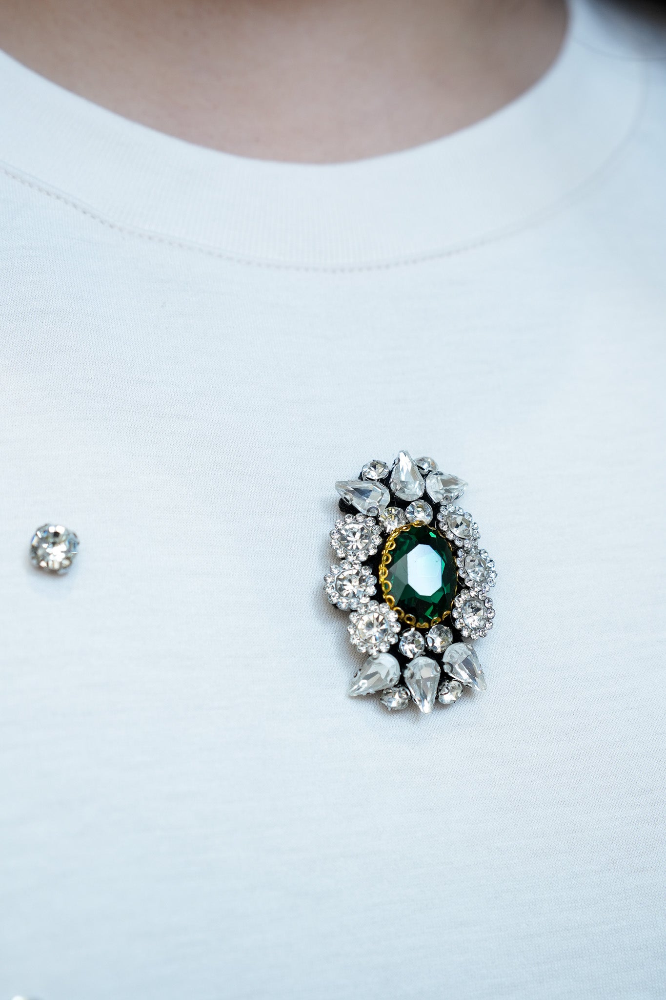 Crystal Embellished Sweatshirt