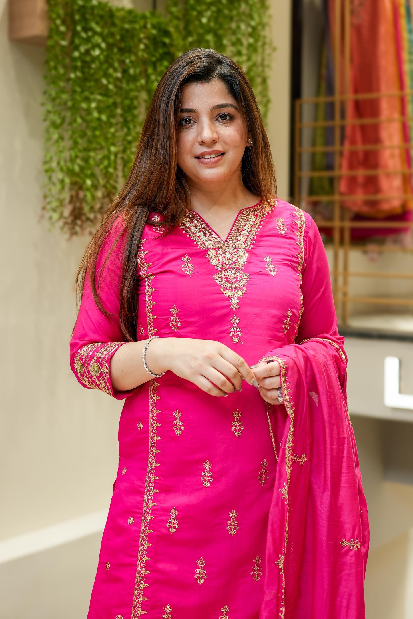 Navira Embroidered Suit Set