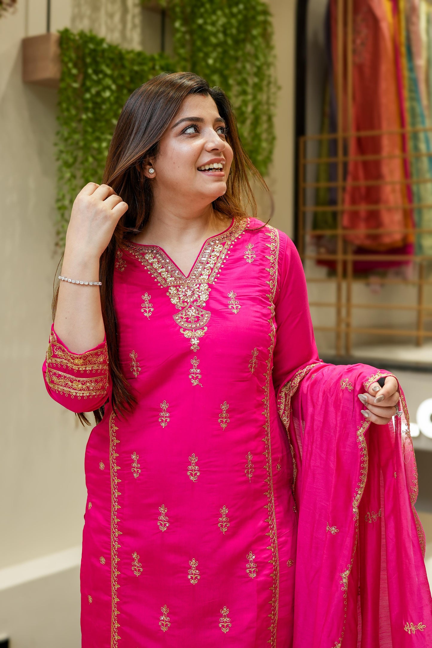 Navira Embroidered Suit Set