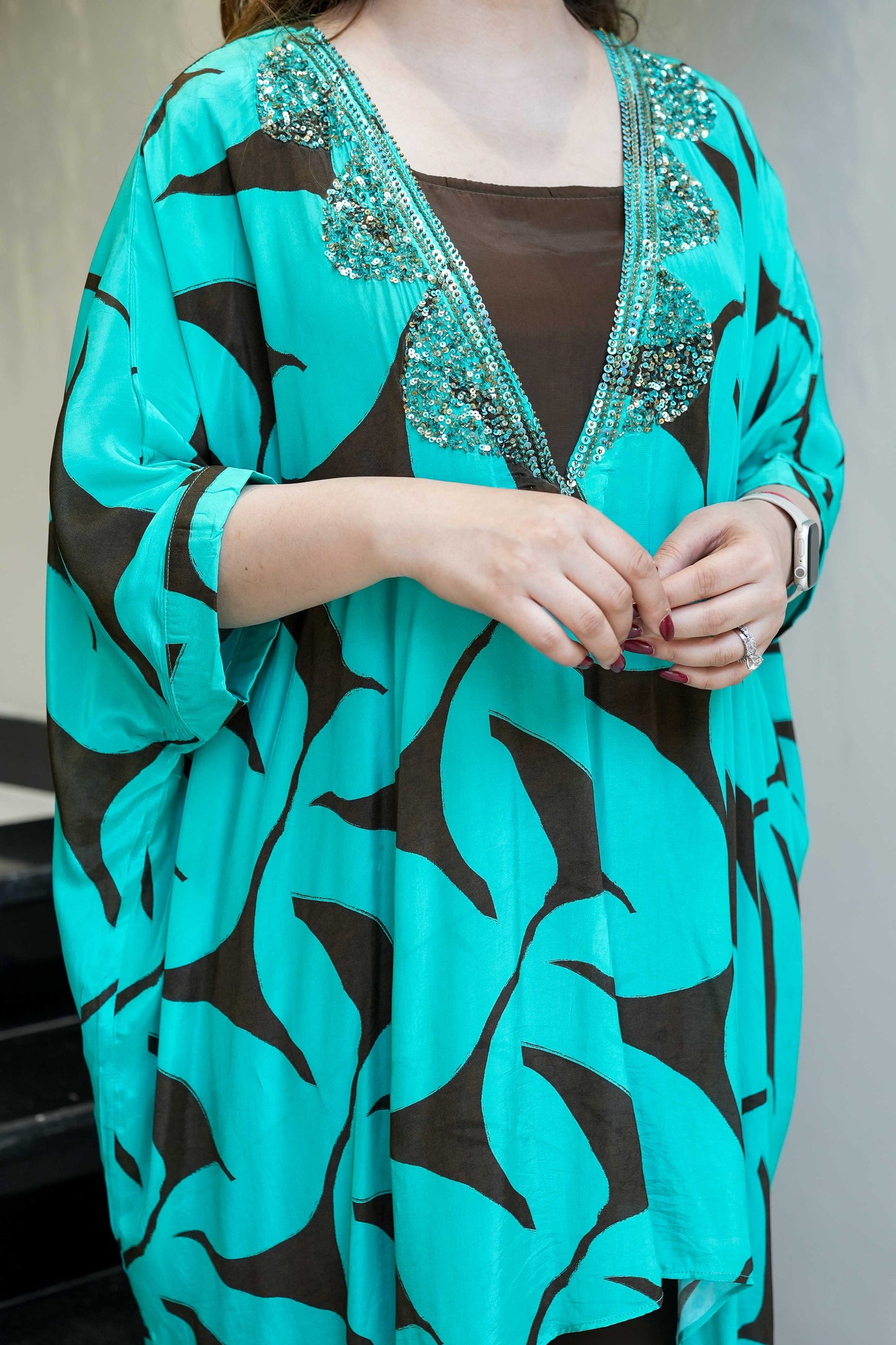 Heera Printed Three Piece Cord Set