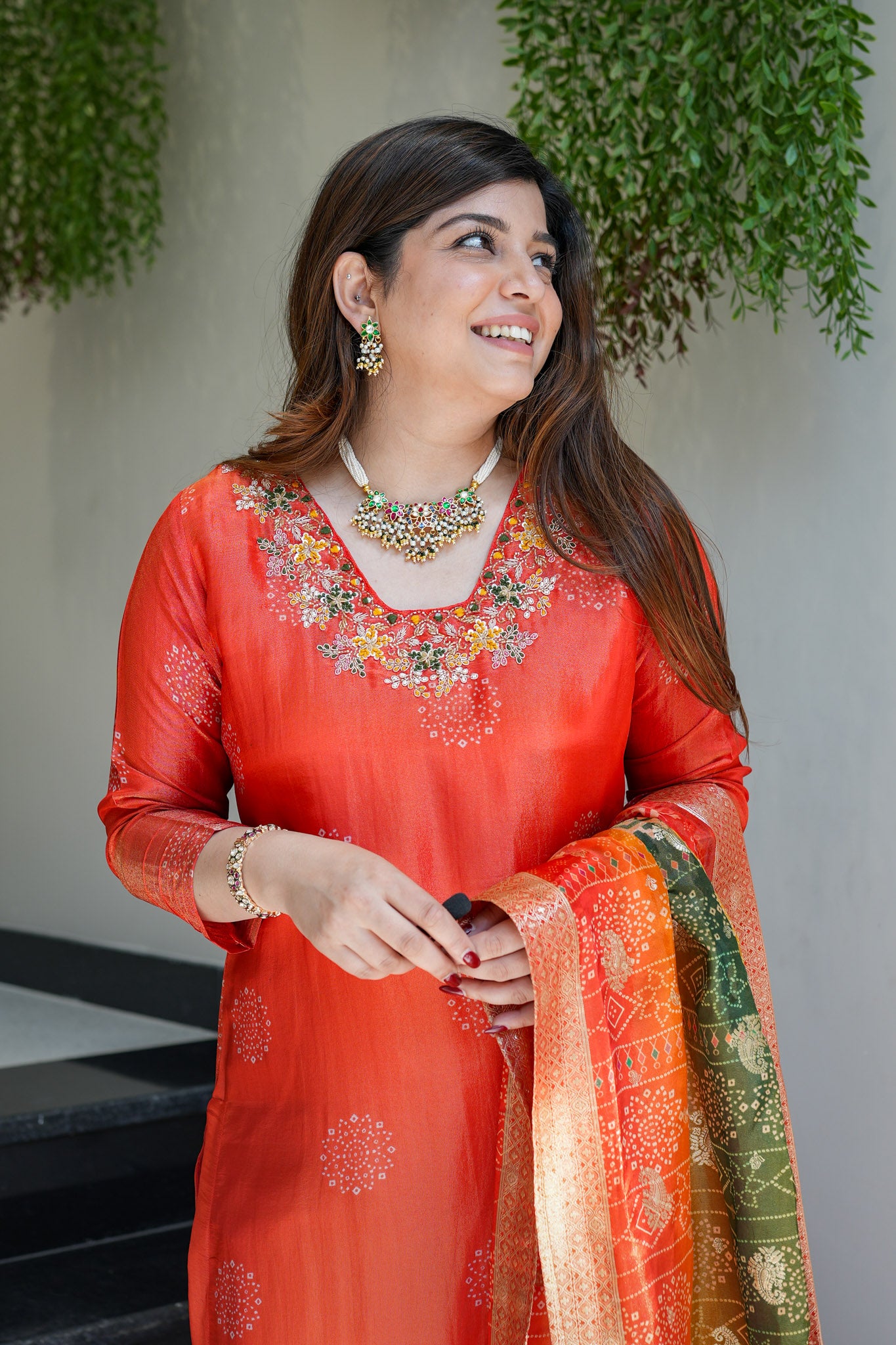 Zafar Embroidered Silk Suit Set