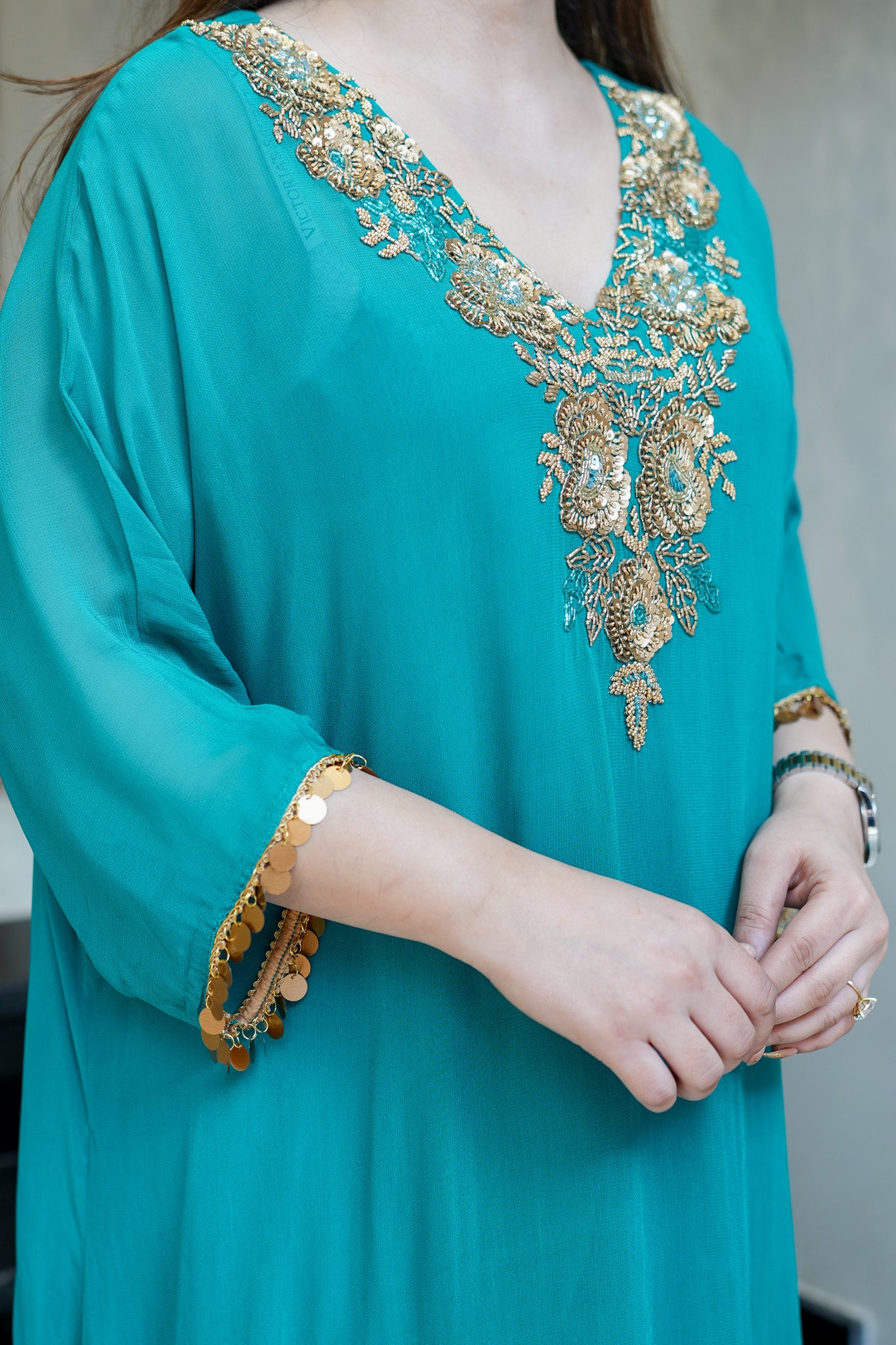 Zaira Embroidered Co ord Set