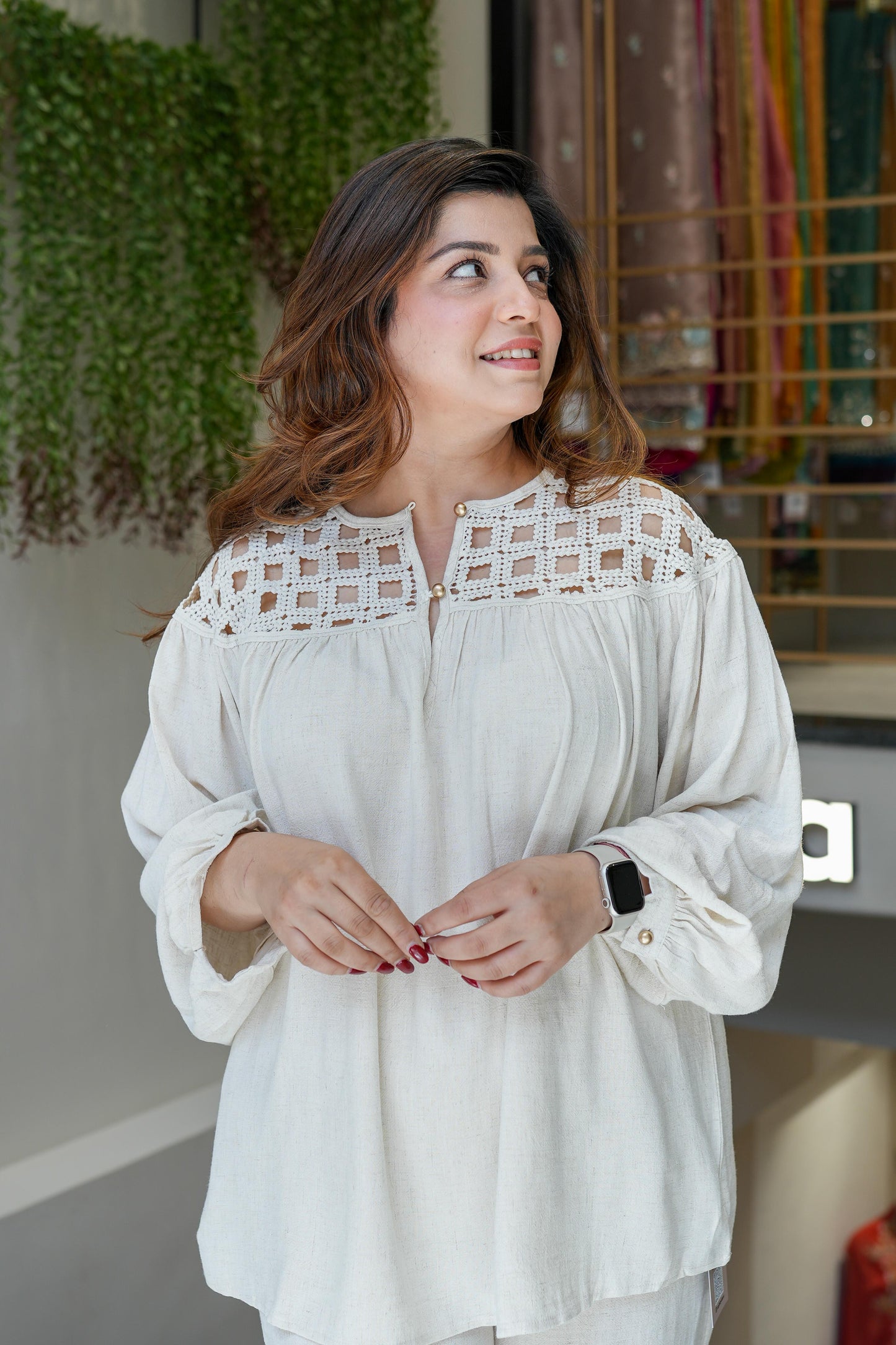 Camellia Luxe Linen Cordset