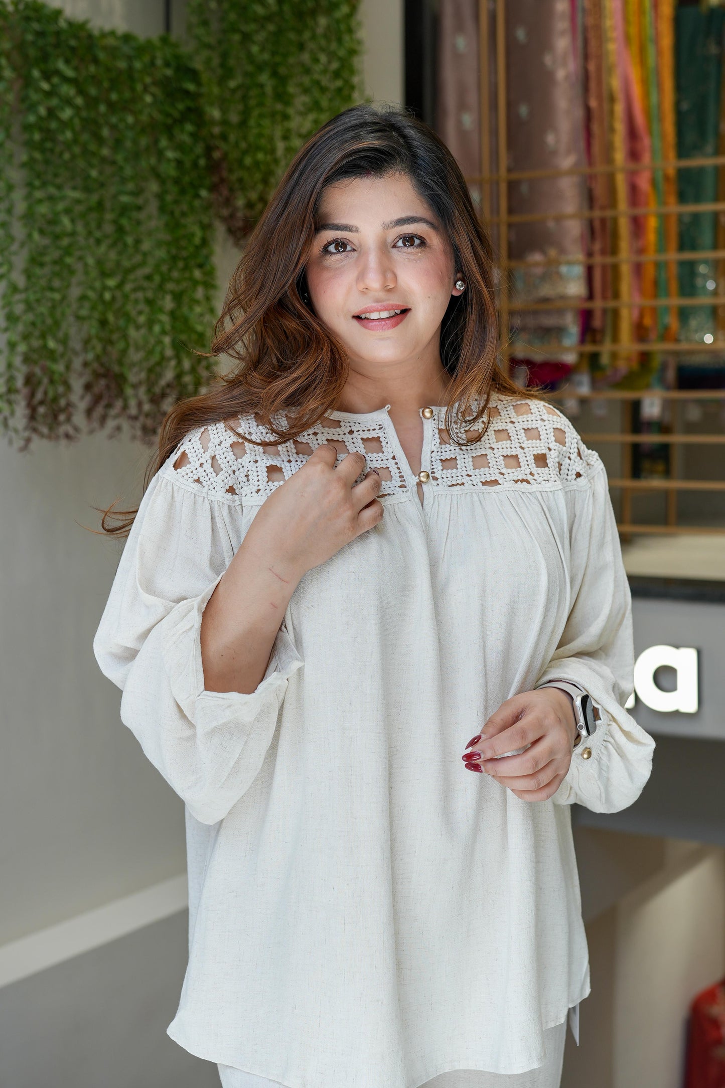 Camellia Luxe Linen Cordset