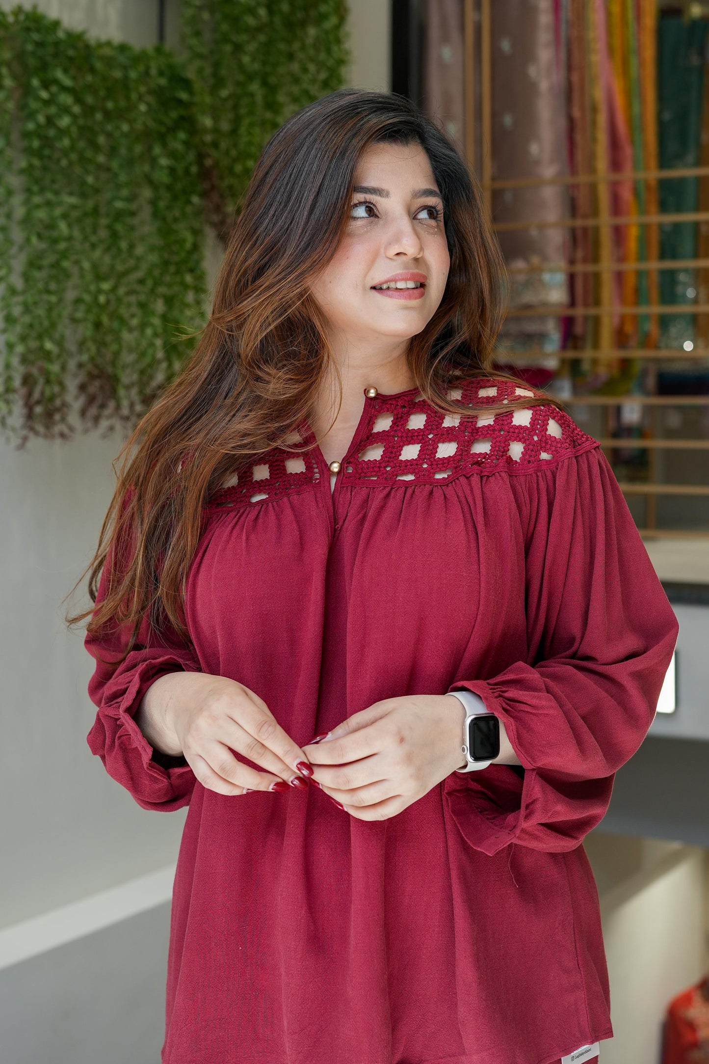 Camellia Luxe Linen Cordset
