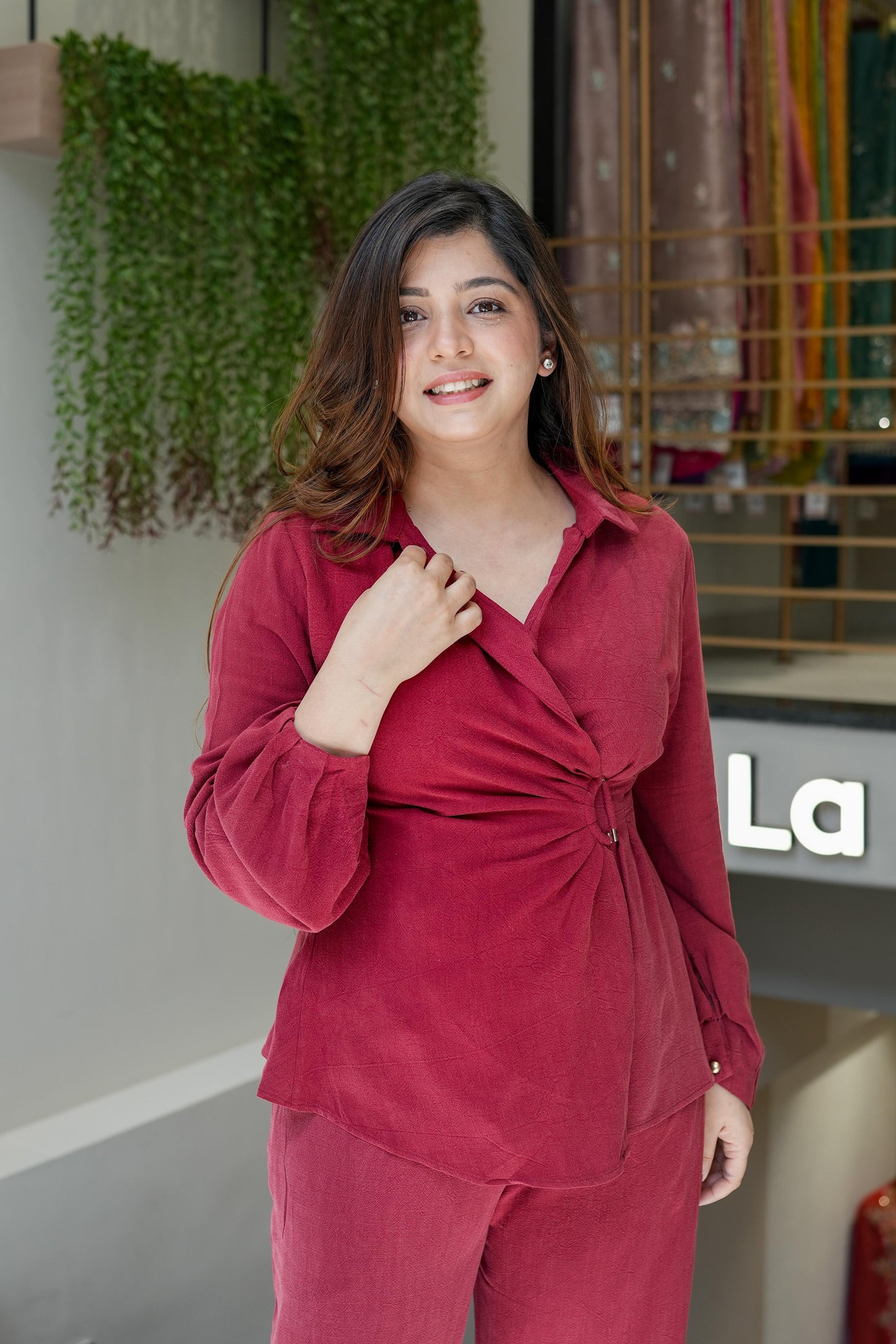 Arina Luxe Linen Cordset