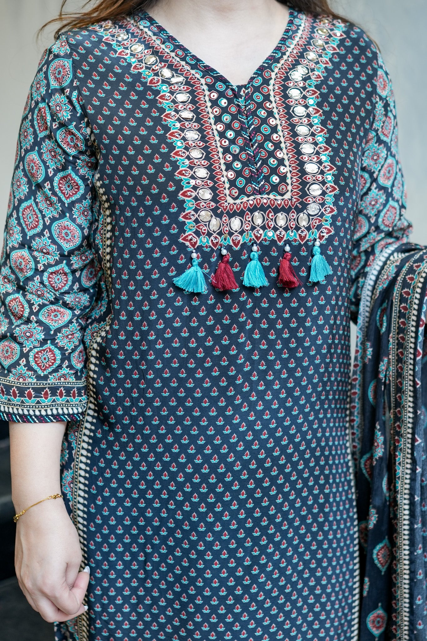 Leena Printed Suit Set