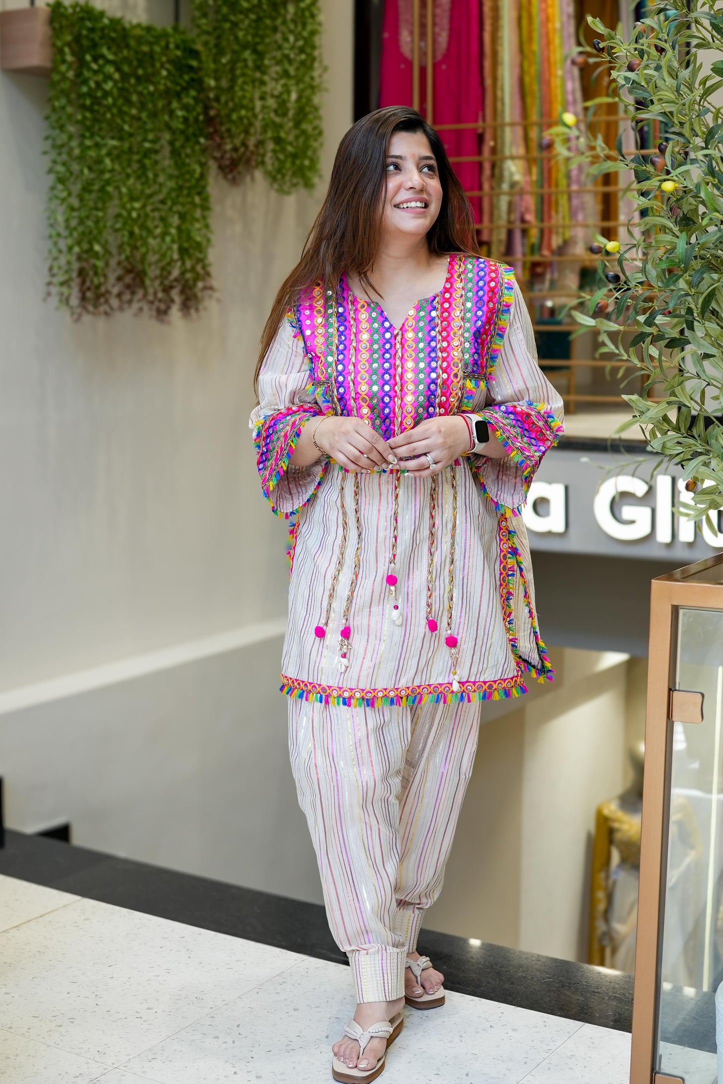Rimsha Multicolored Embroidered Co ord Sets