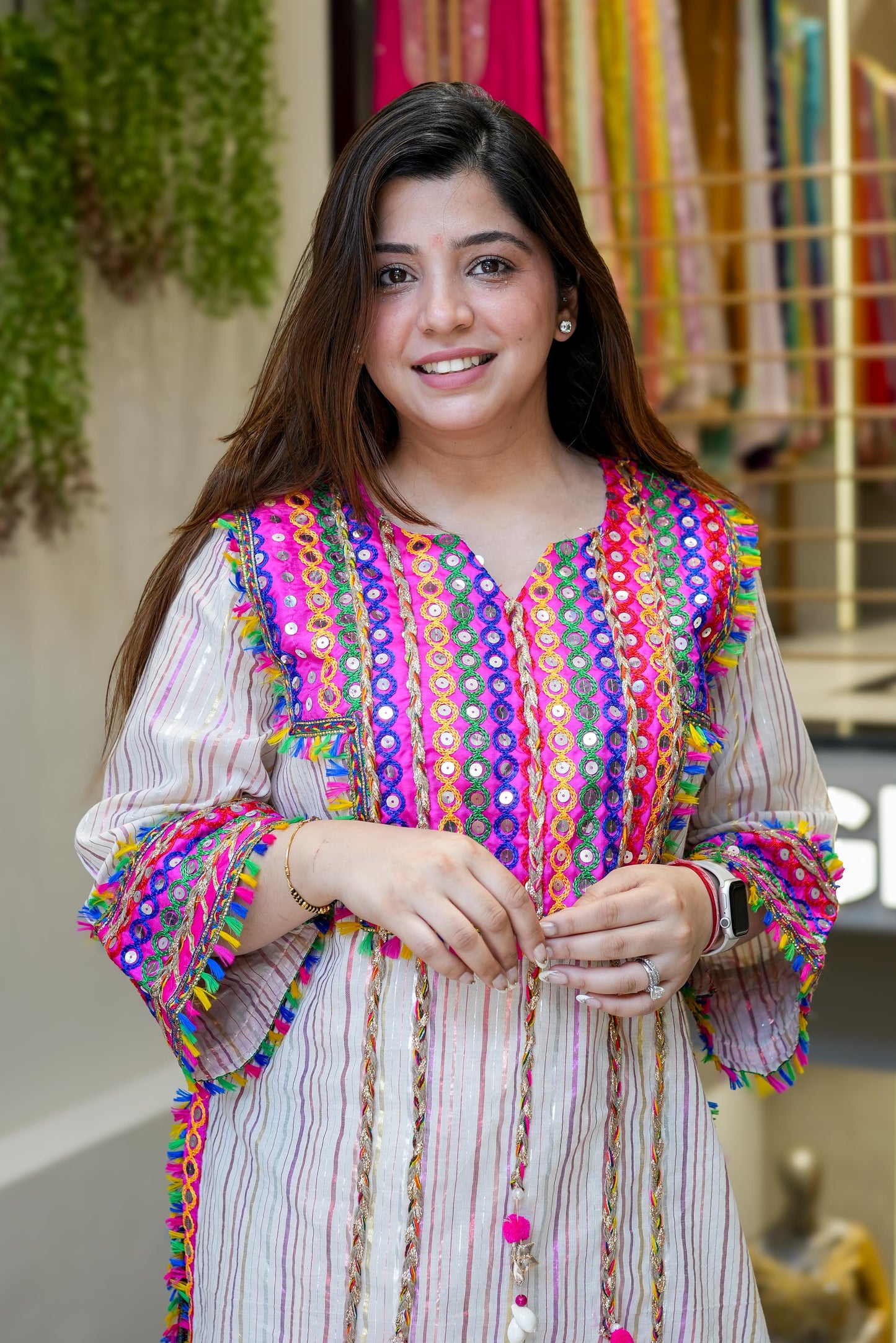 Rimsha Multicolored Embroidered Co ord Sets