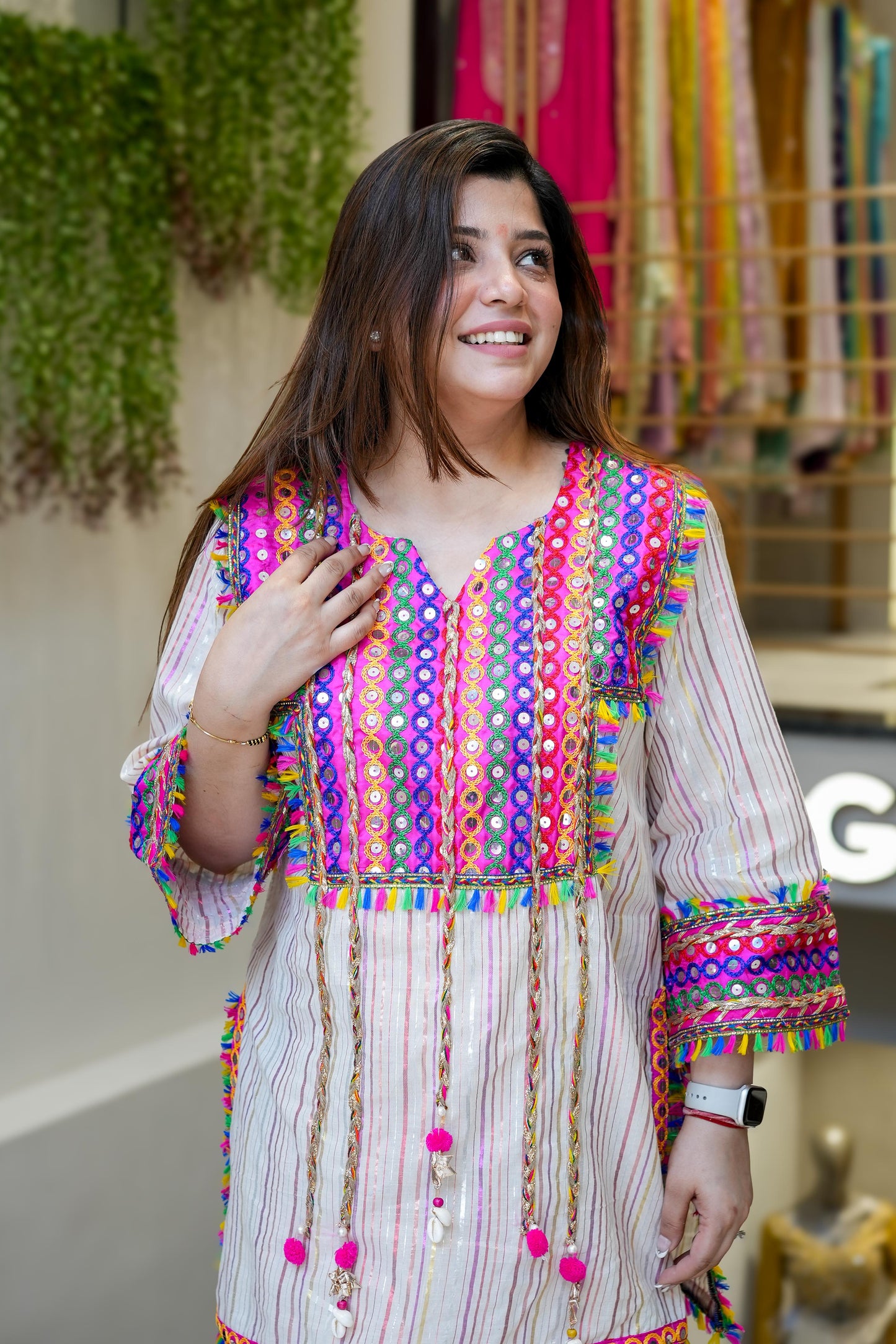 Rimsha Multicolored Embroidered Co ord Sets