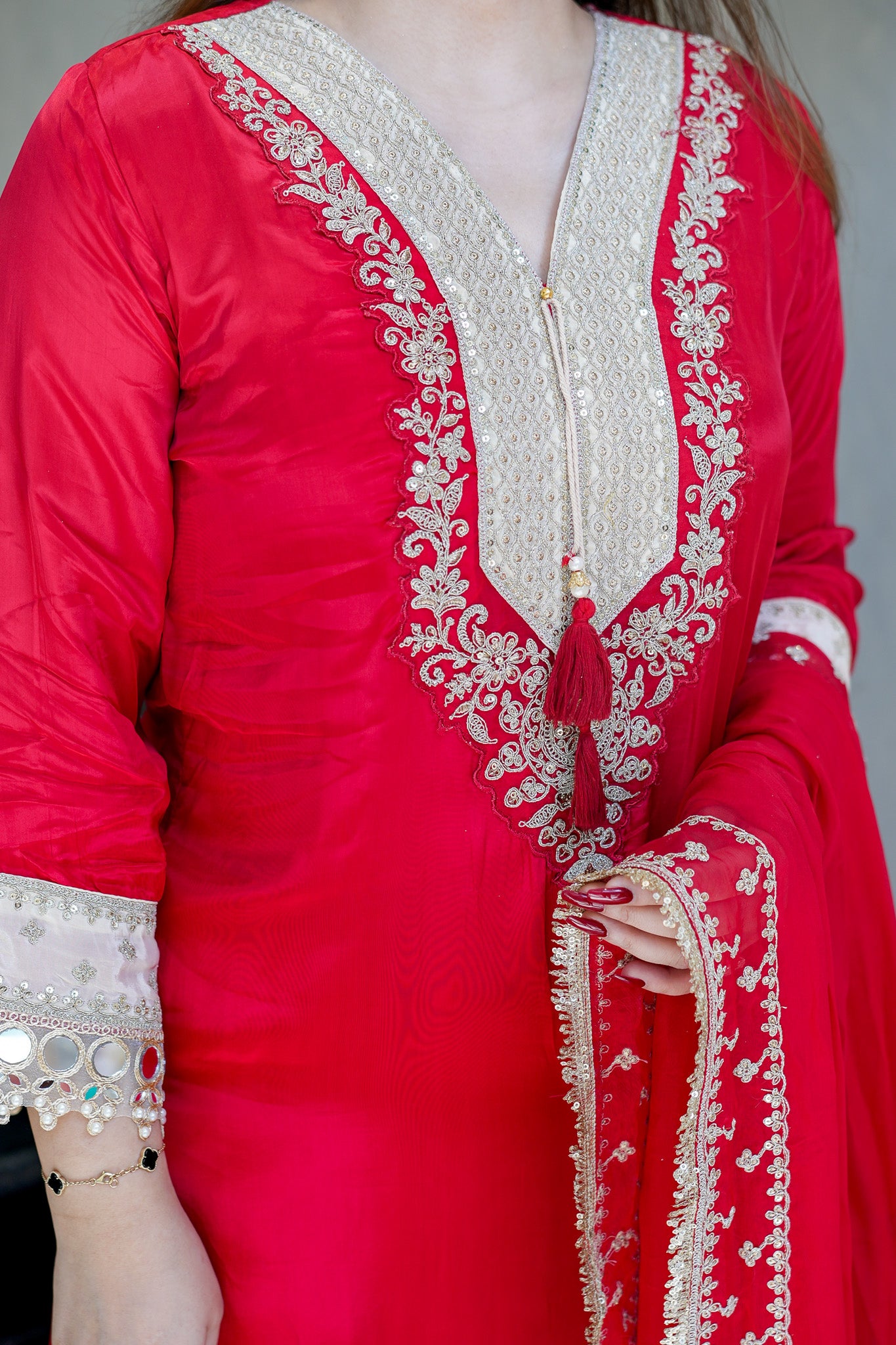 Pranaya Hand Embroidered Suit Set