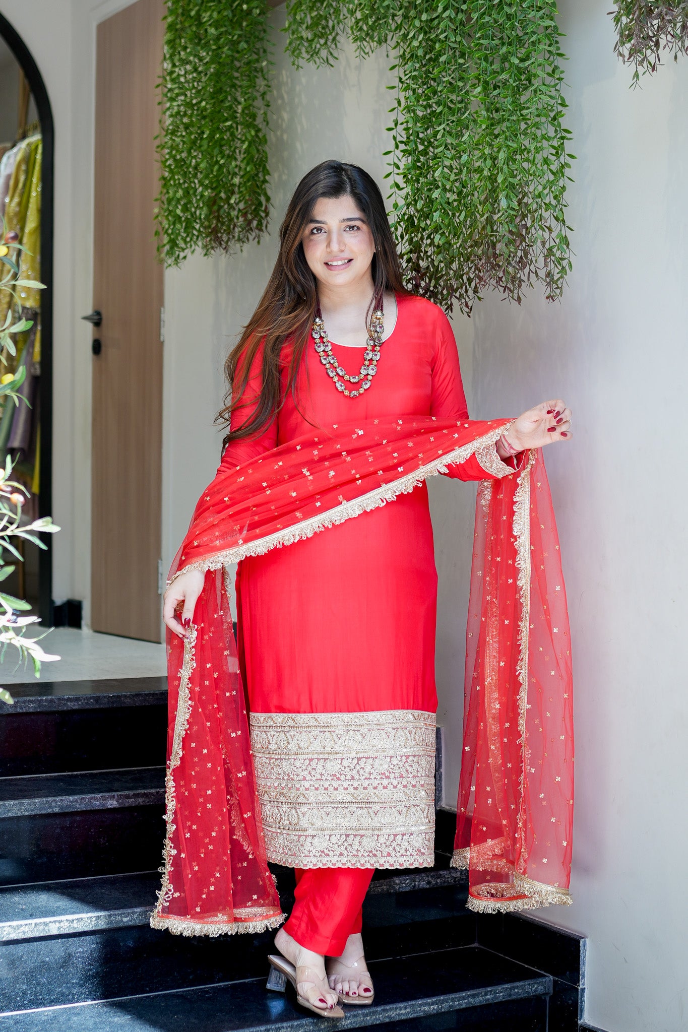 Lavira Embroidered Suit Set