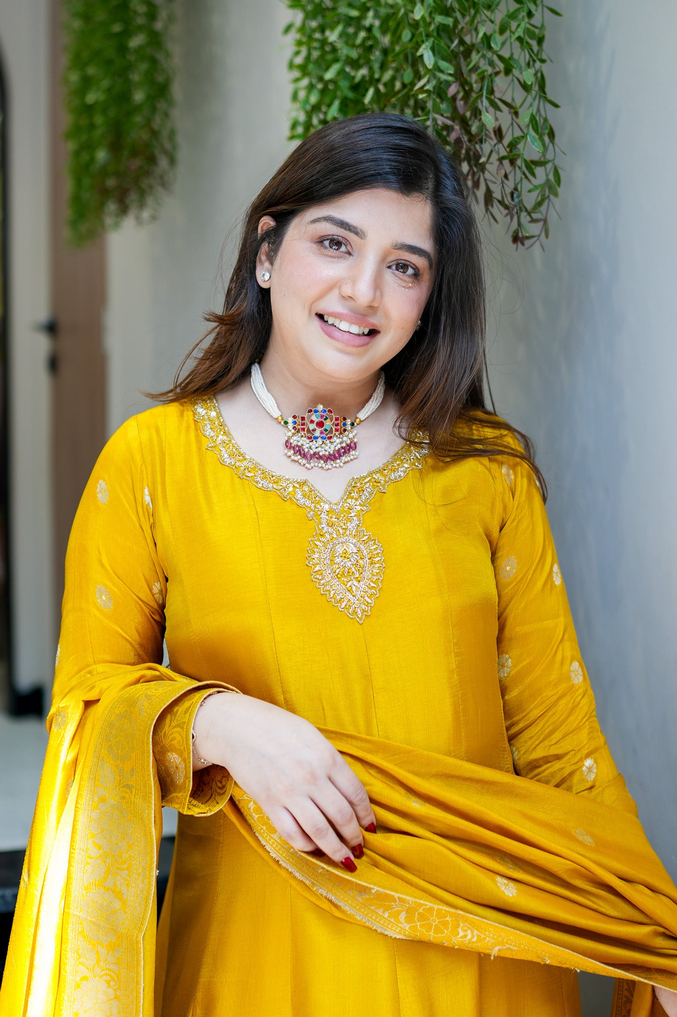 Arnika Embroidered Anarkali Suit Set