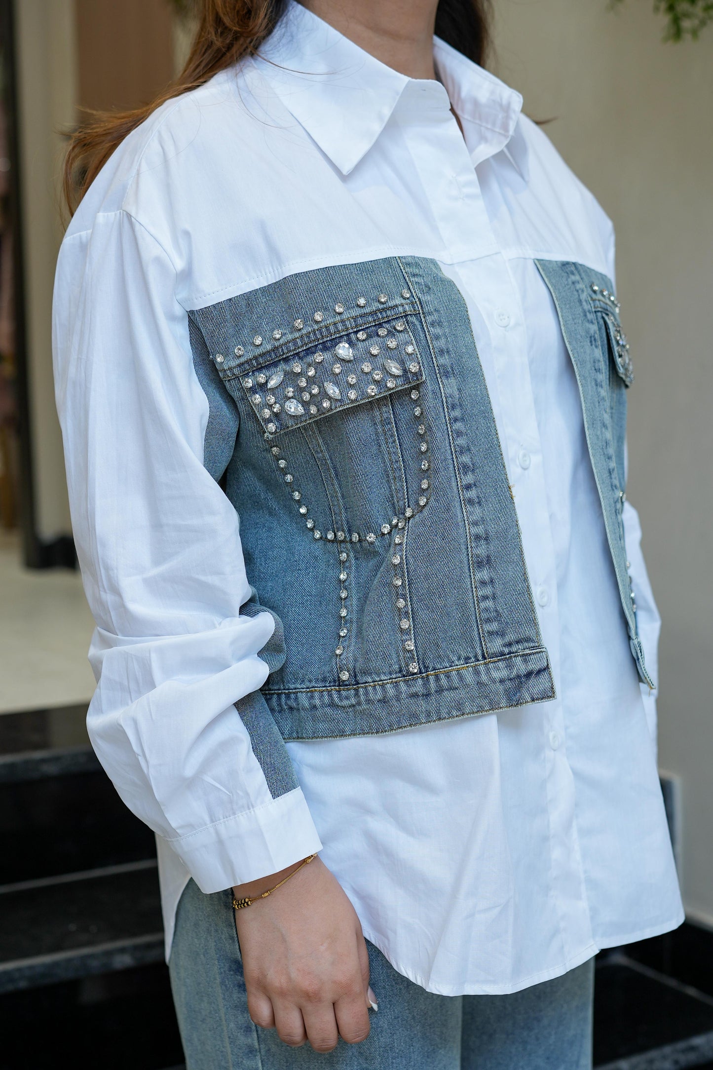 Riba Denim On Denim Cord Set