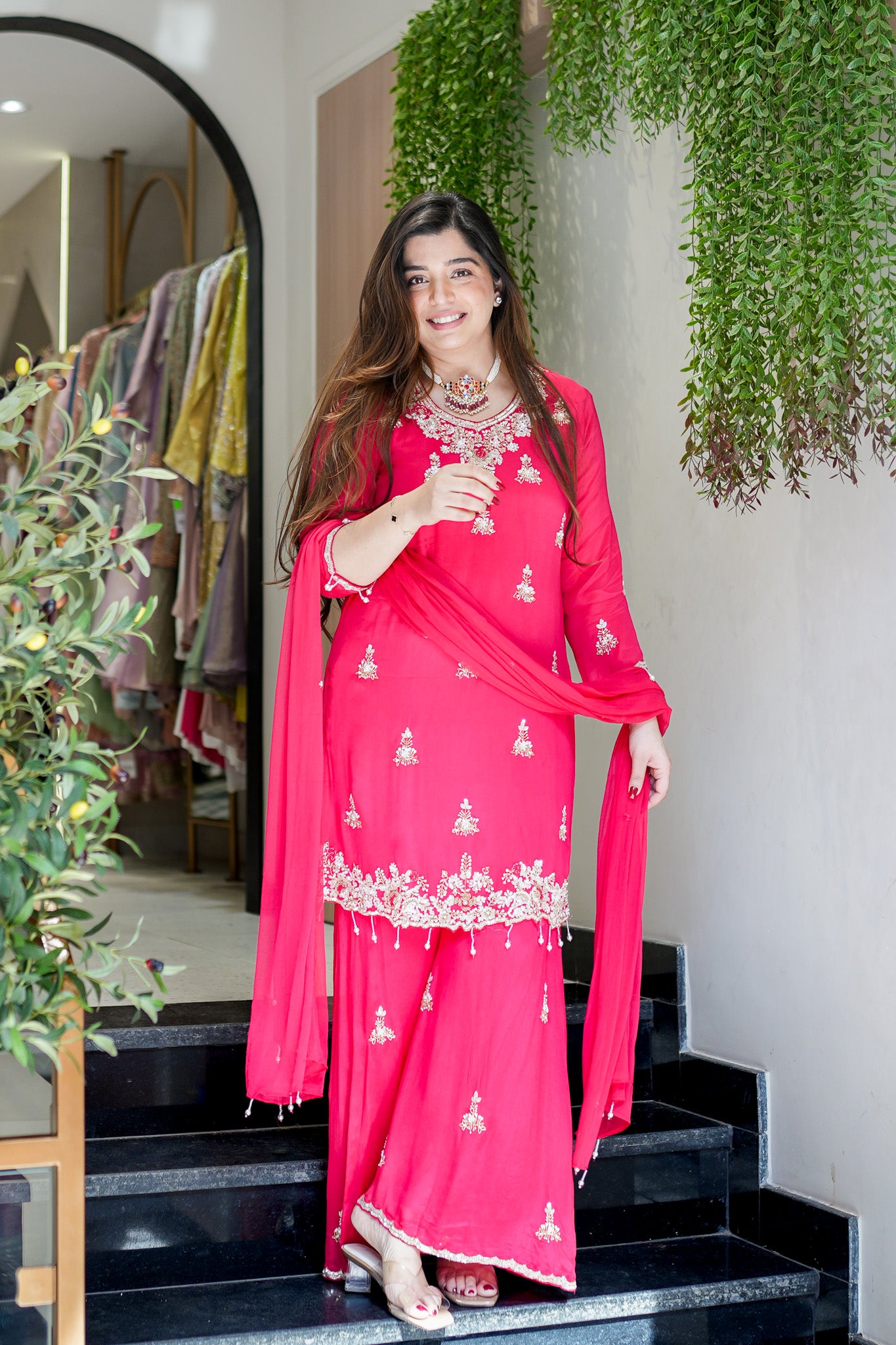 Ismira Hand Embroidered Suit Set