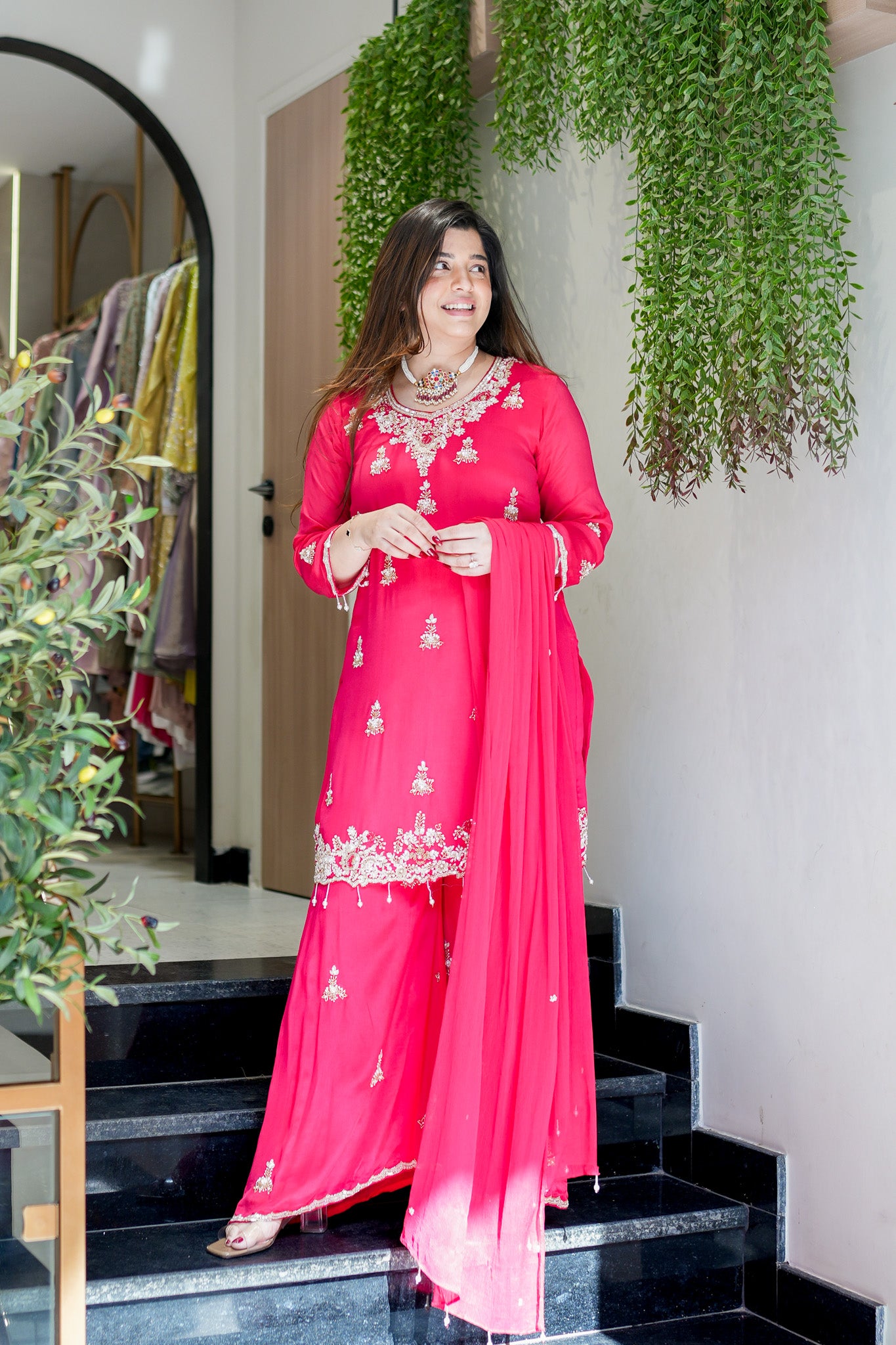 Ismira Hand Embroidered Suit Set