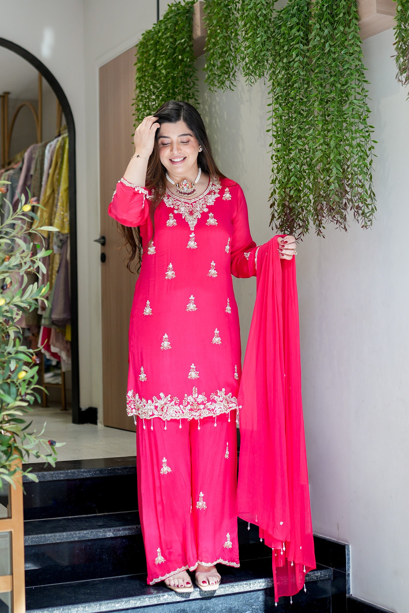 Ismira Hand Embroidered Suit Set