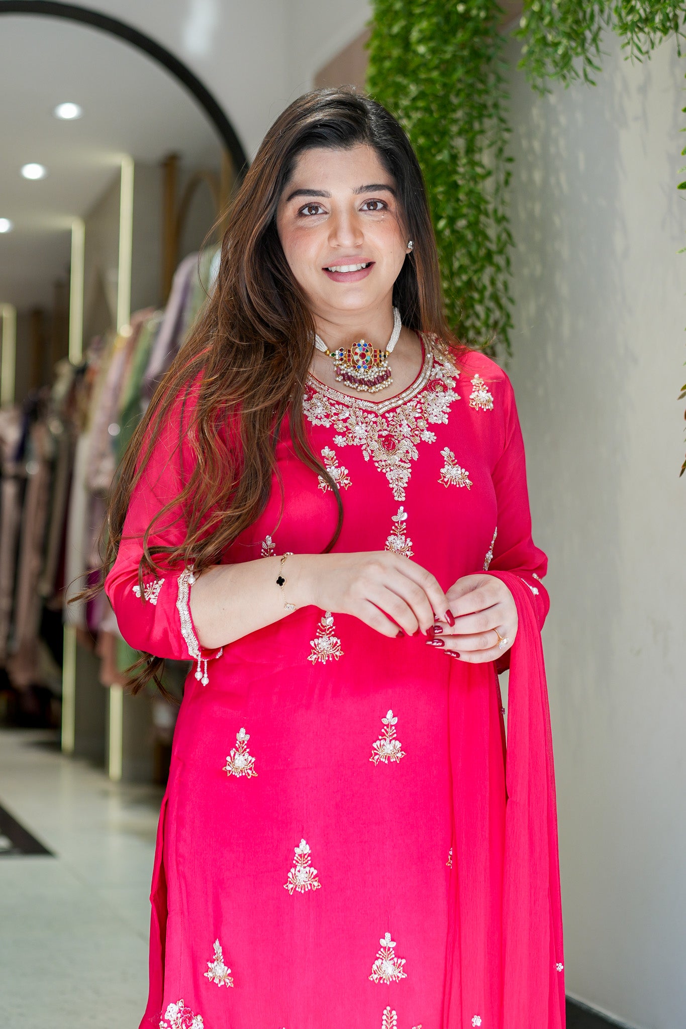 Ismira Hand Embroidered Suit Set