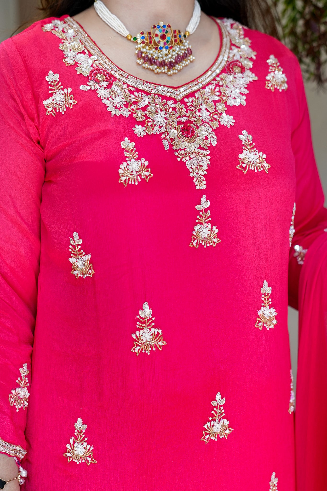 Ismira Hand Embroidered Suit Set