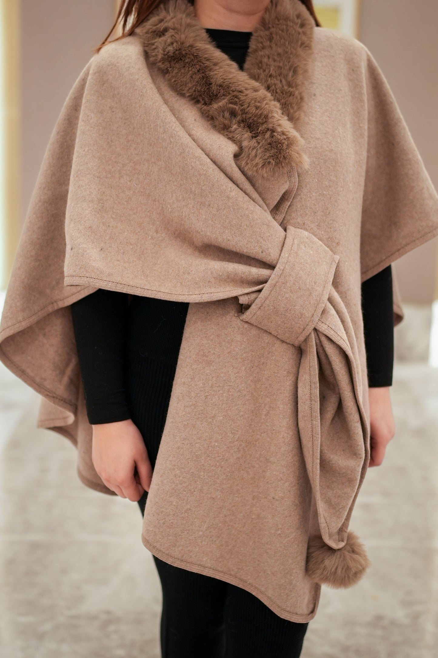 Kim Woollen Cape