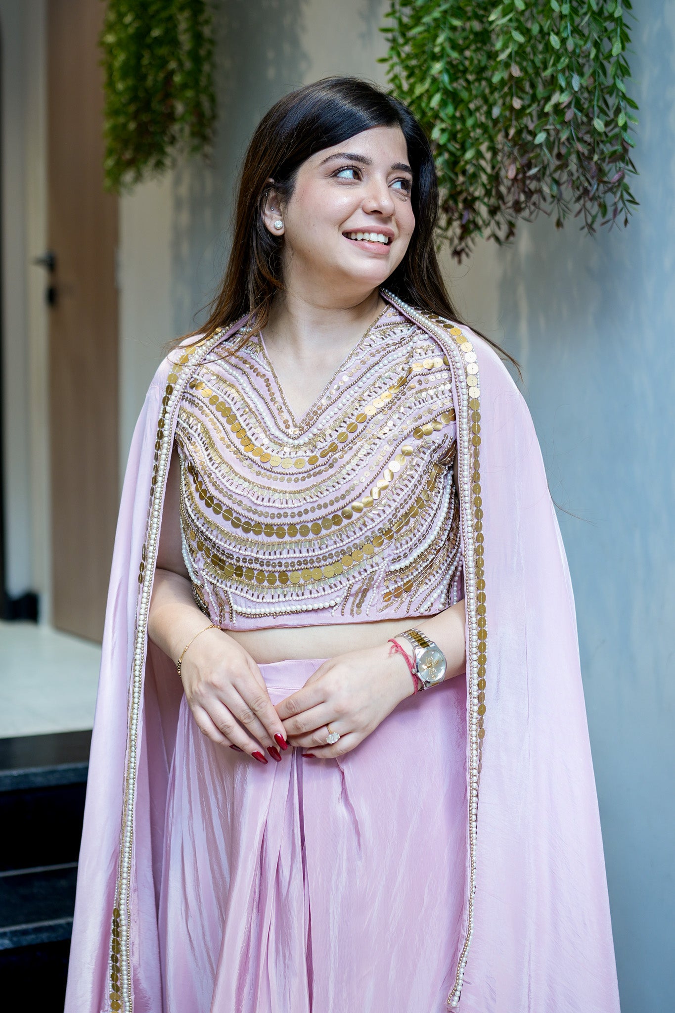 Aavya Embroidered Three Piece Set
