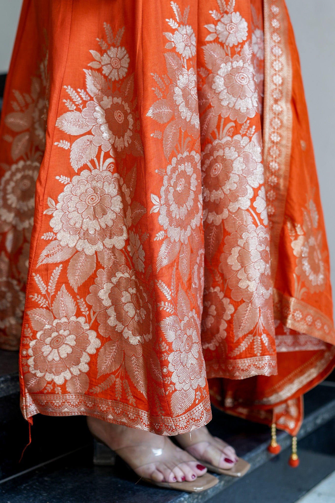 Isira Embroidered Anarkali Suit Set