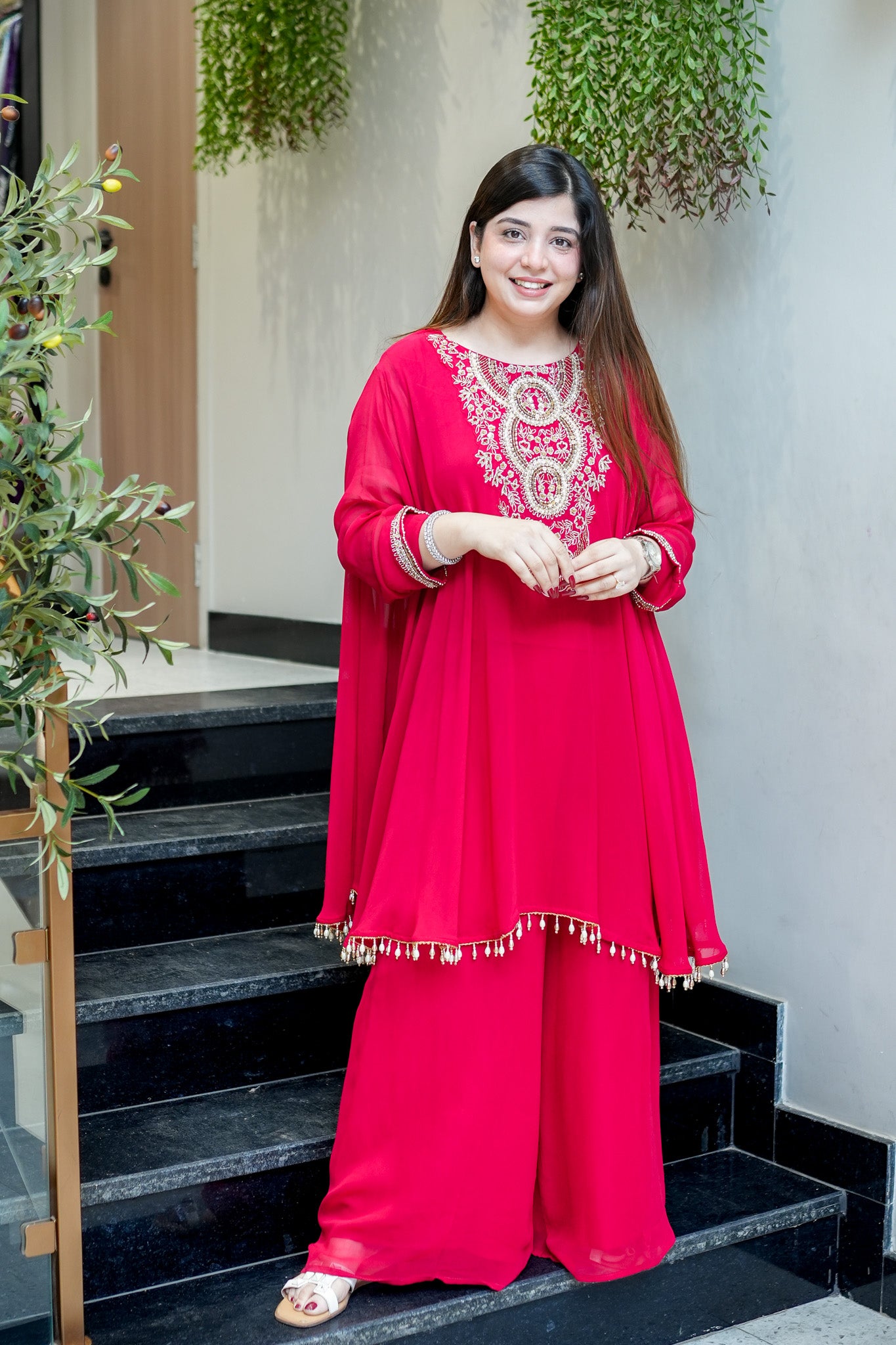 Charvi Embroidered Co ord Set