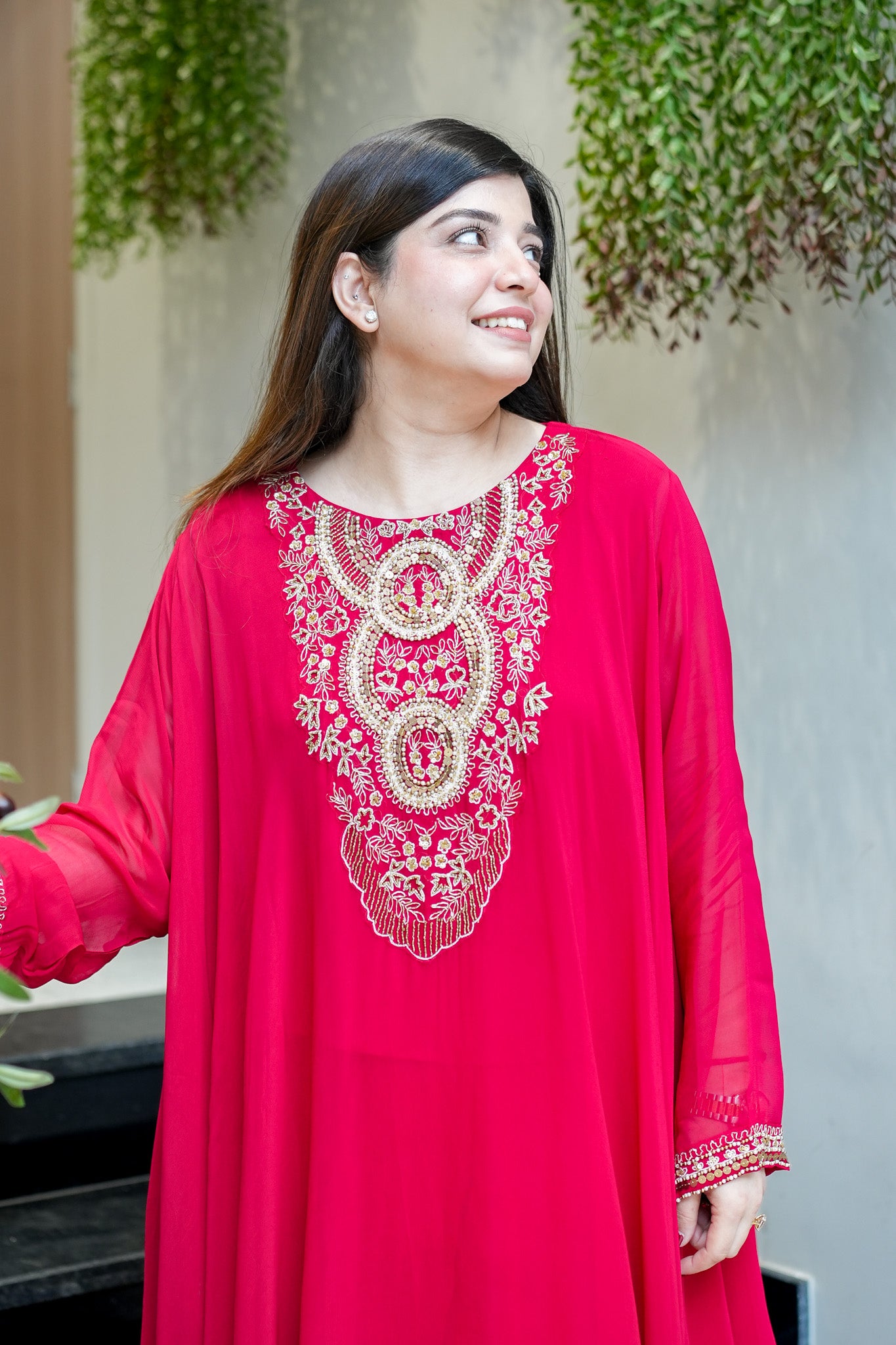 Charvi Embroidered Co ord Set