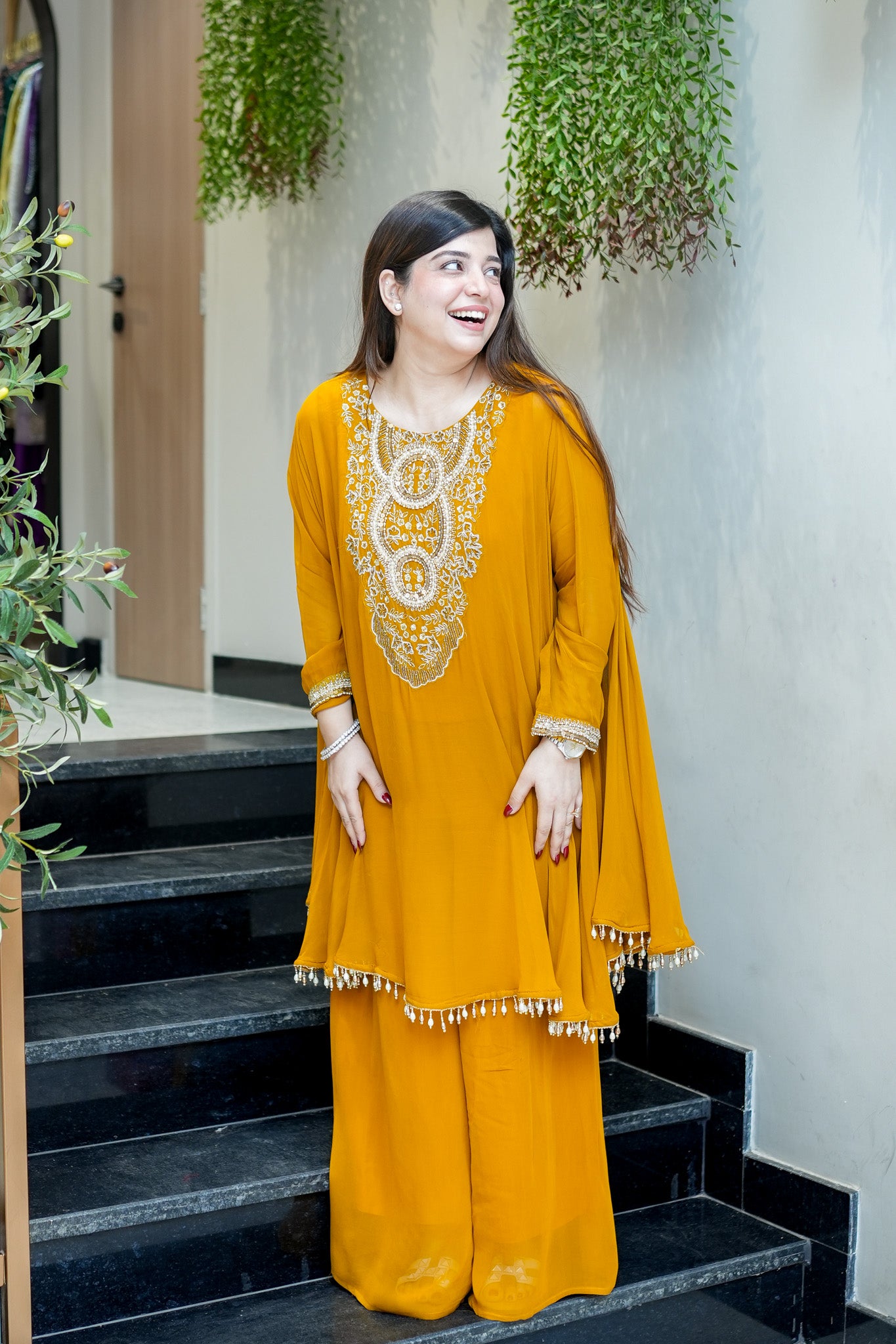 Charvi Embroidered Co ord Set