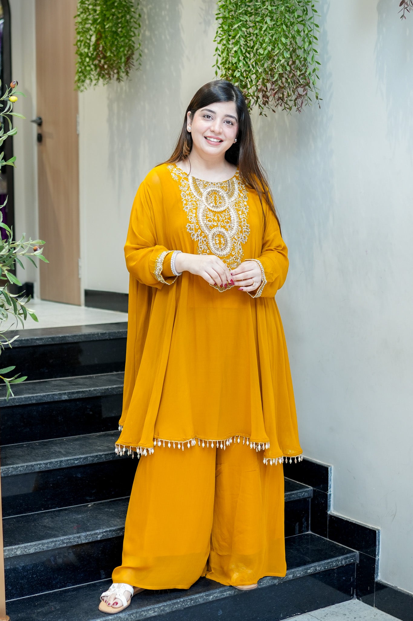 Charvi Embroidered Co ord Set