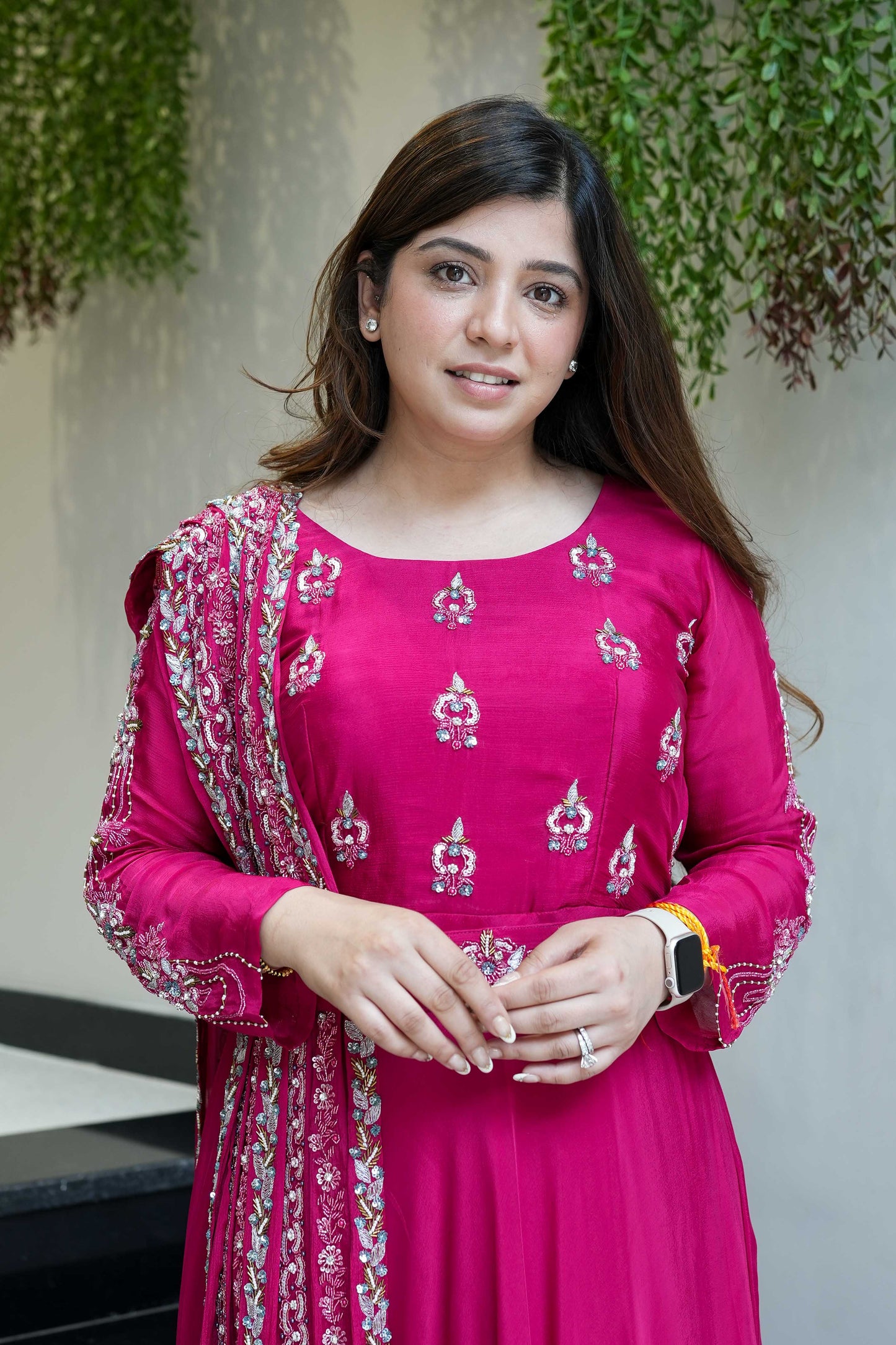 Meeraha Anarkali Suit With Heavy Dupatta