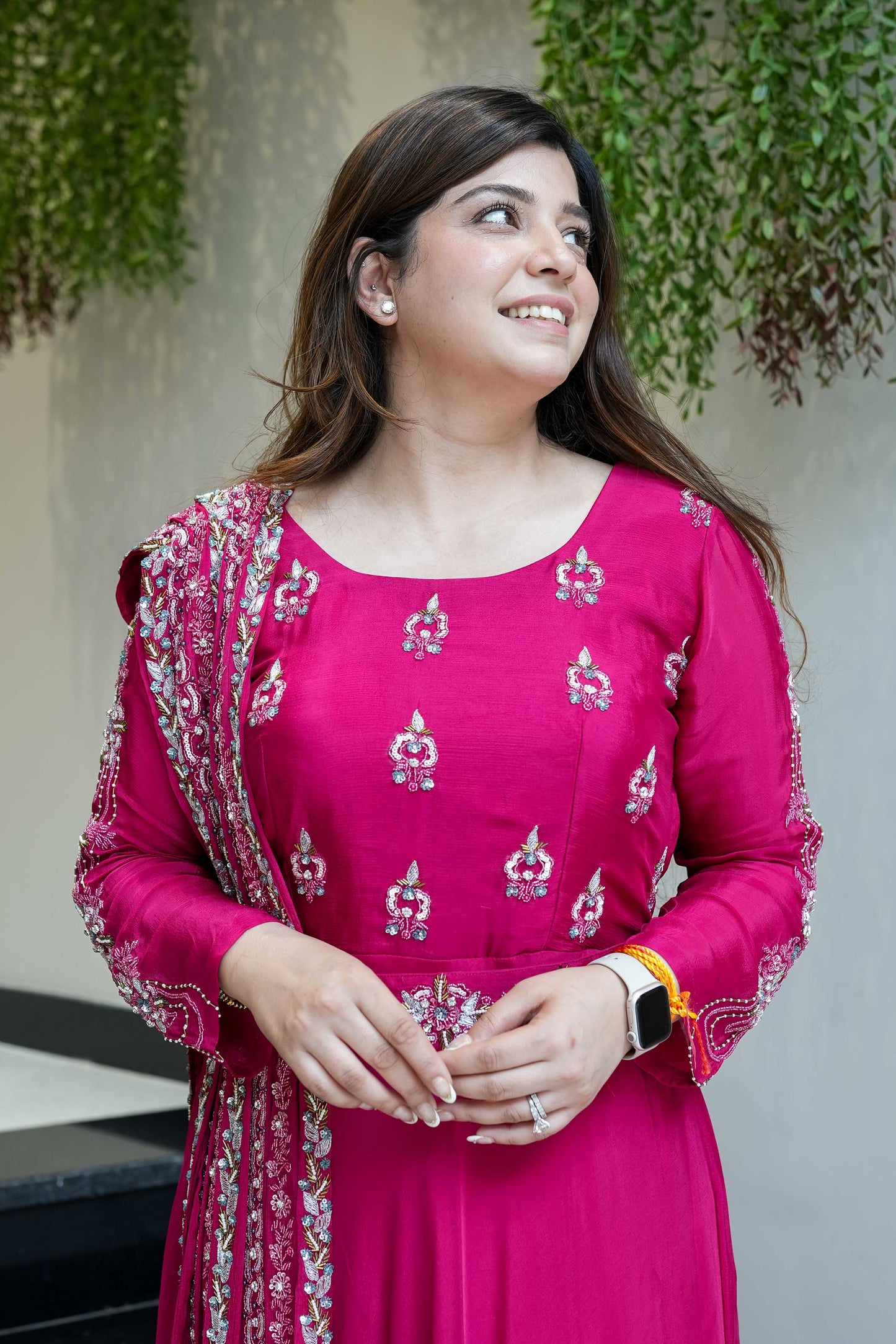 Meeraha Anarkali Suit With Heavy Dupatta