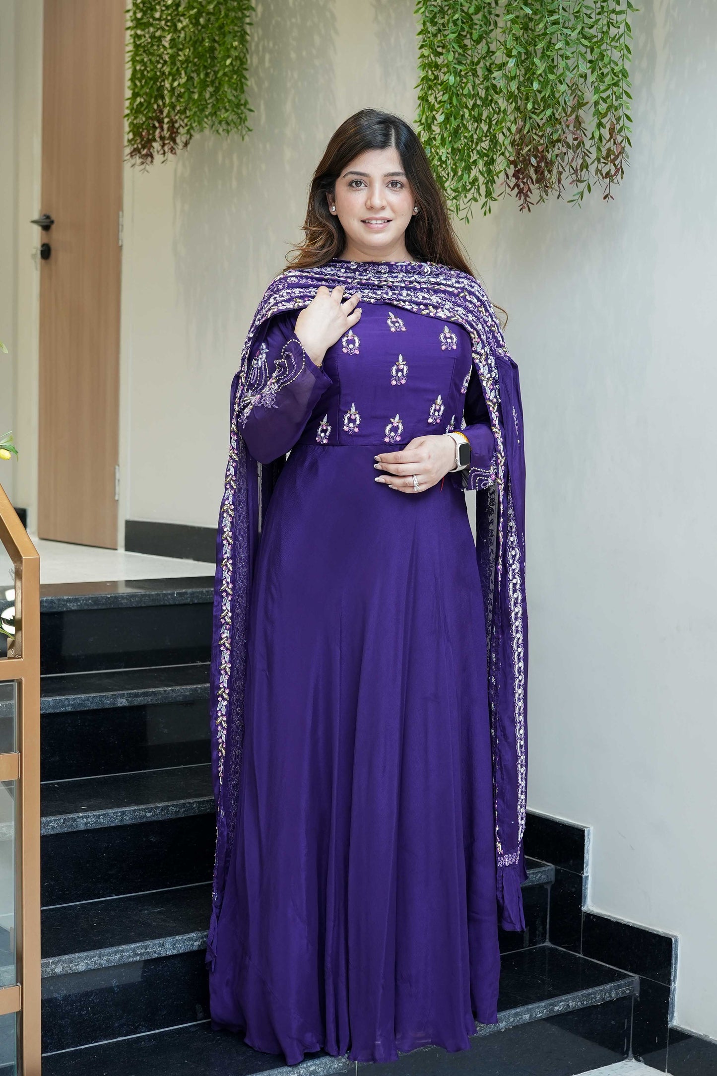 Meeraha Anarkali Suit With Heavy Dupatta