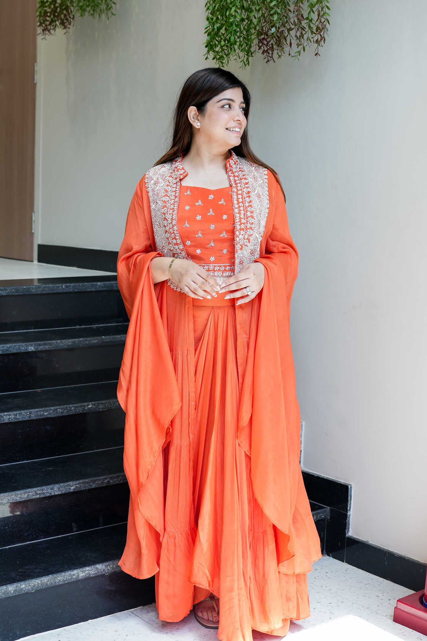 Kanira Embroidered Three Piece Set