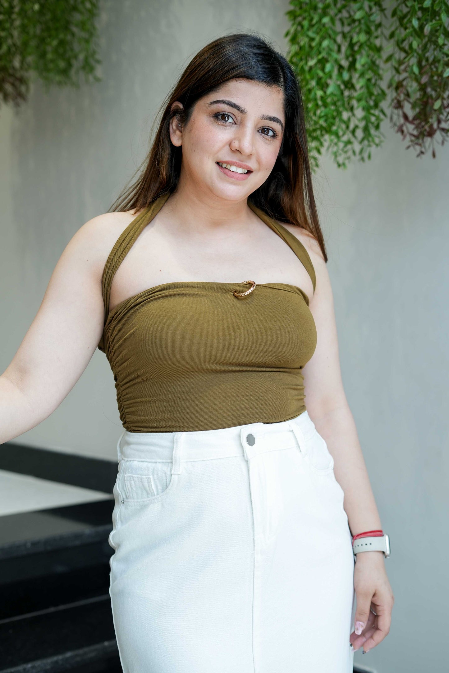 Yora Inbuilt bra Top