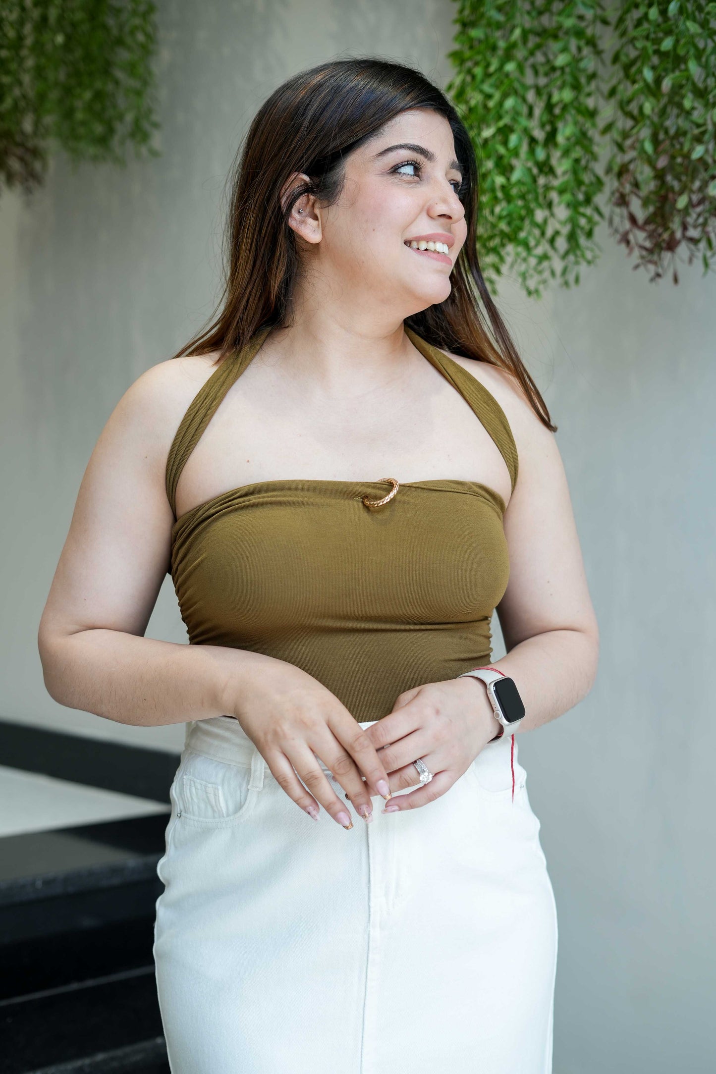 Yora Inbuilt bra Top