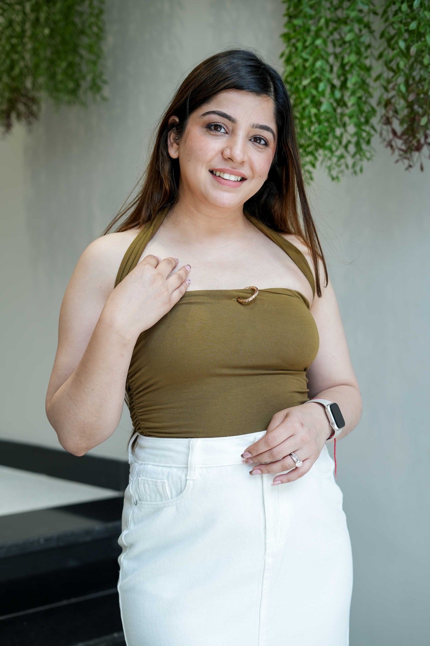 Yora Inbuilt bra Top
