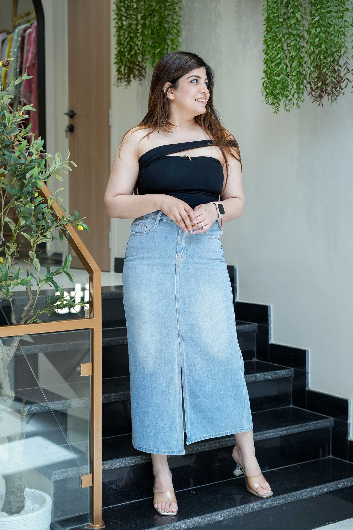Yora Inbuilt bra Top