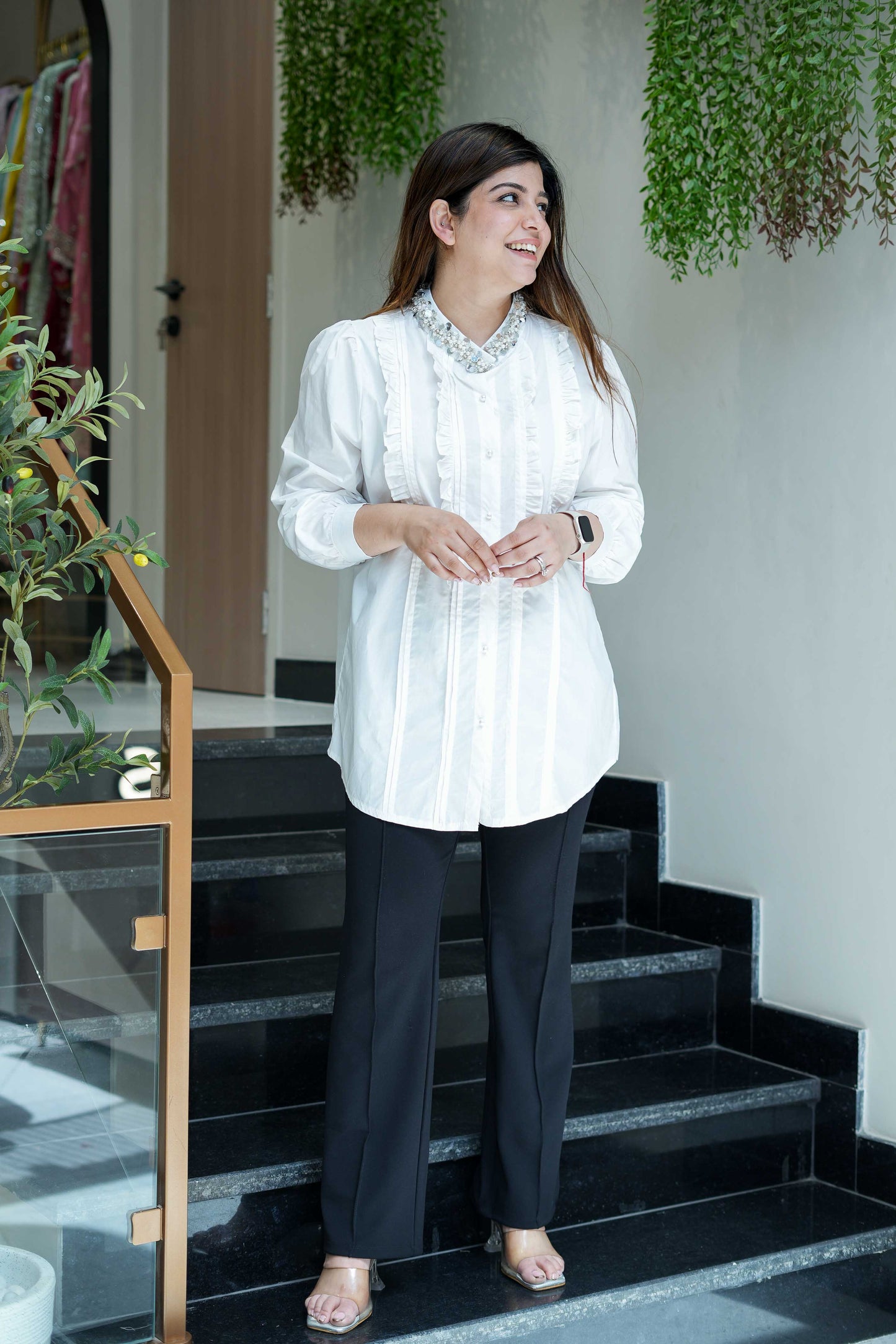 Blake Beads Detailing Shirt