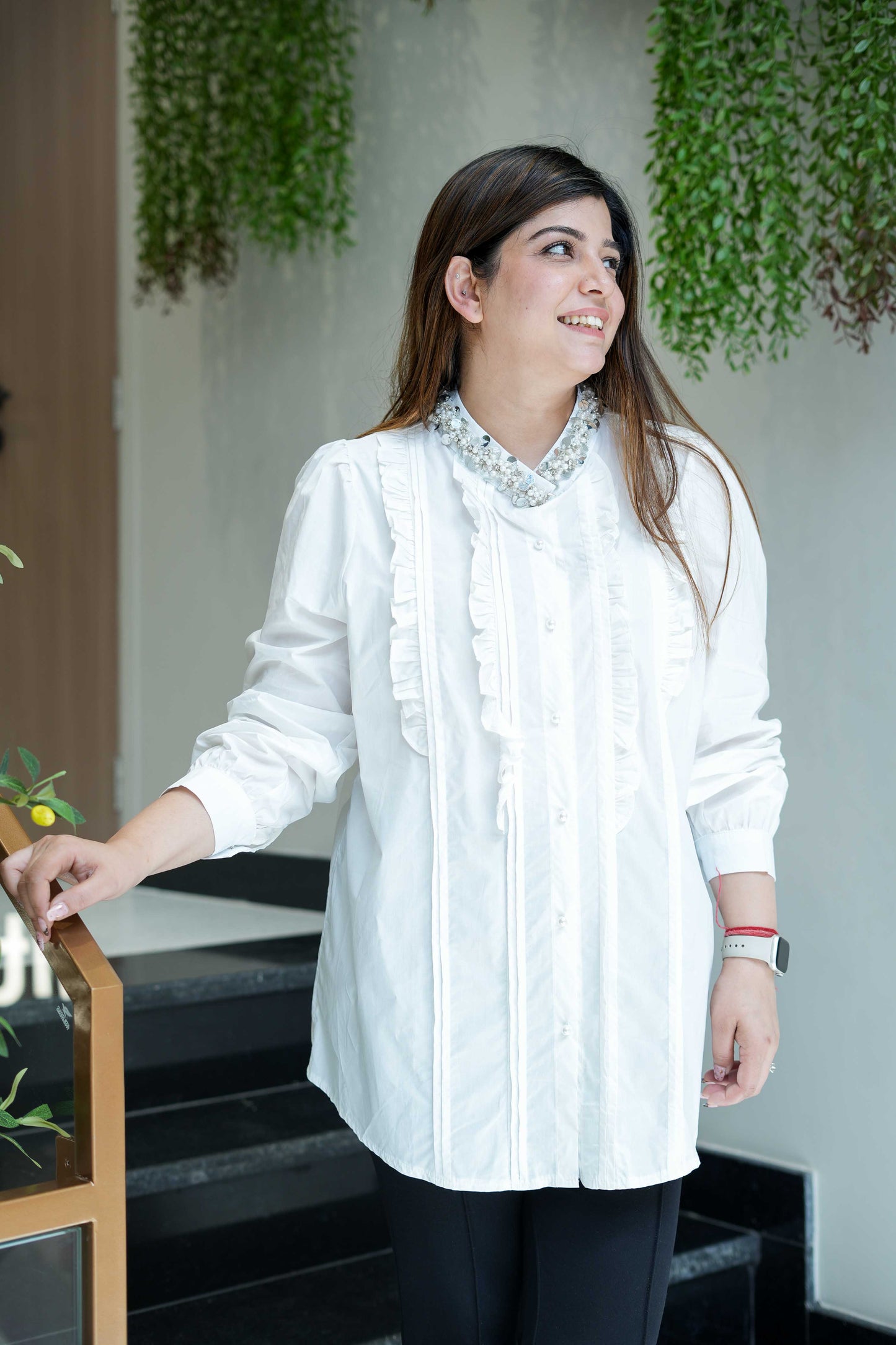 Blake Beads Detailing Shirt