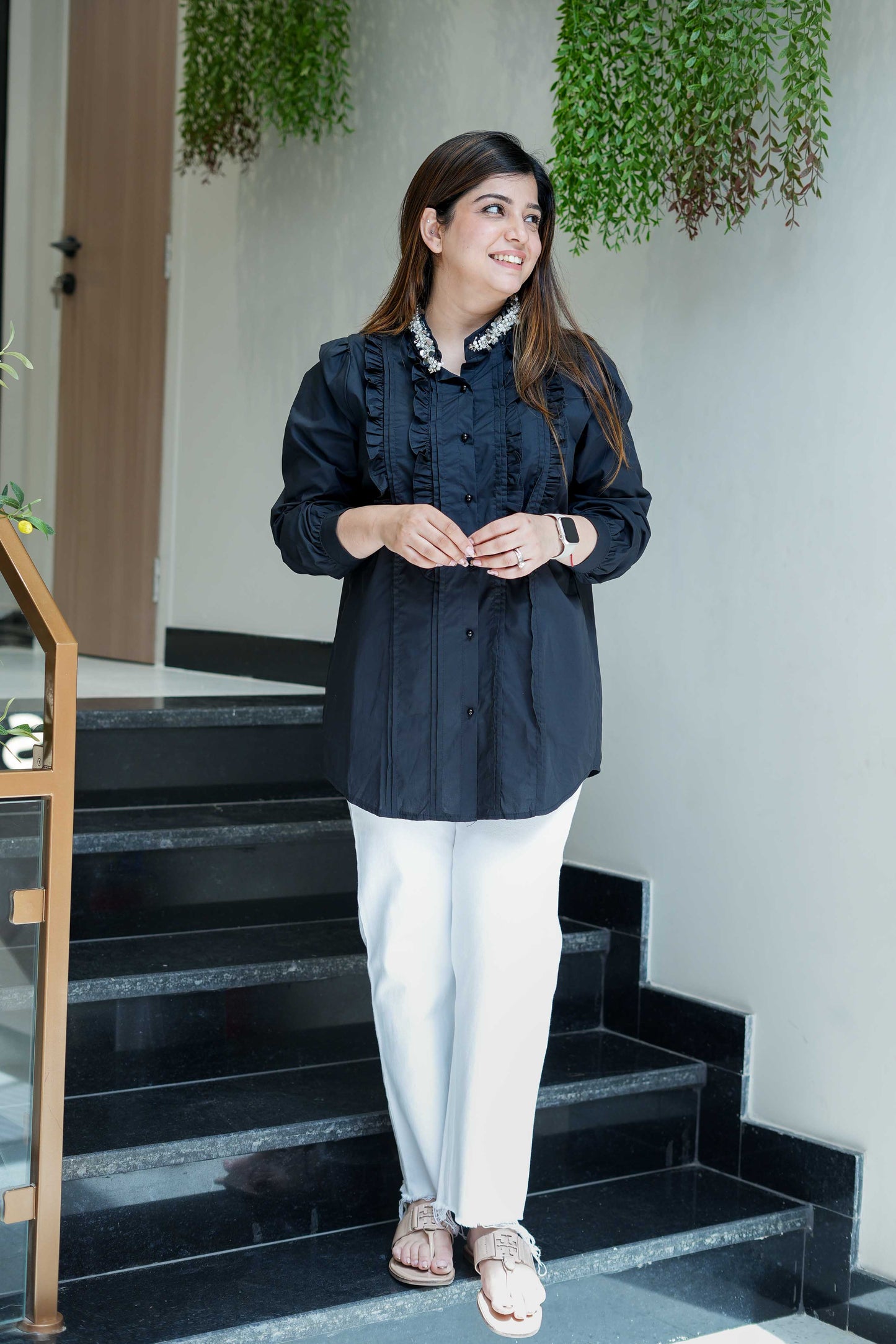 Blake Beads Detailing Shirt